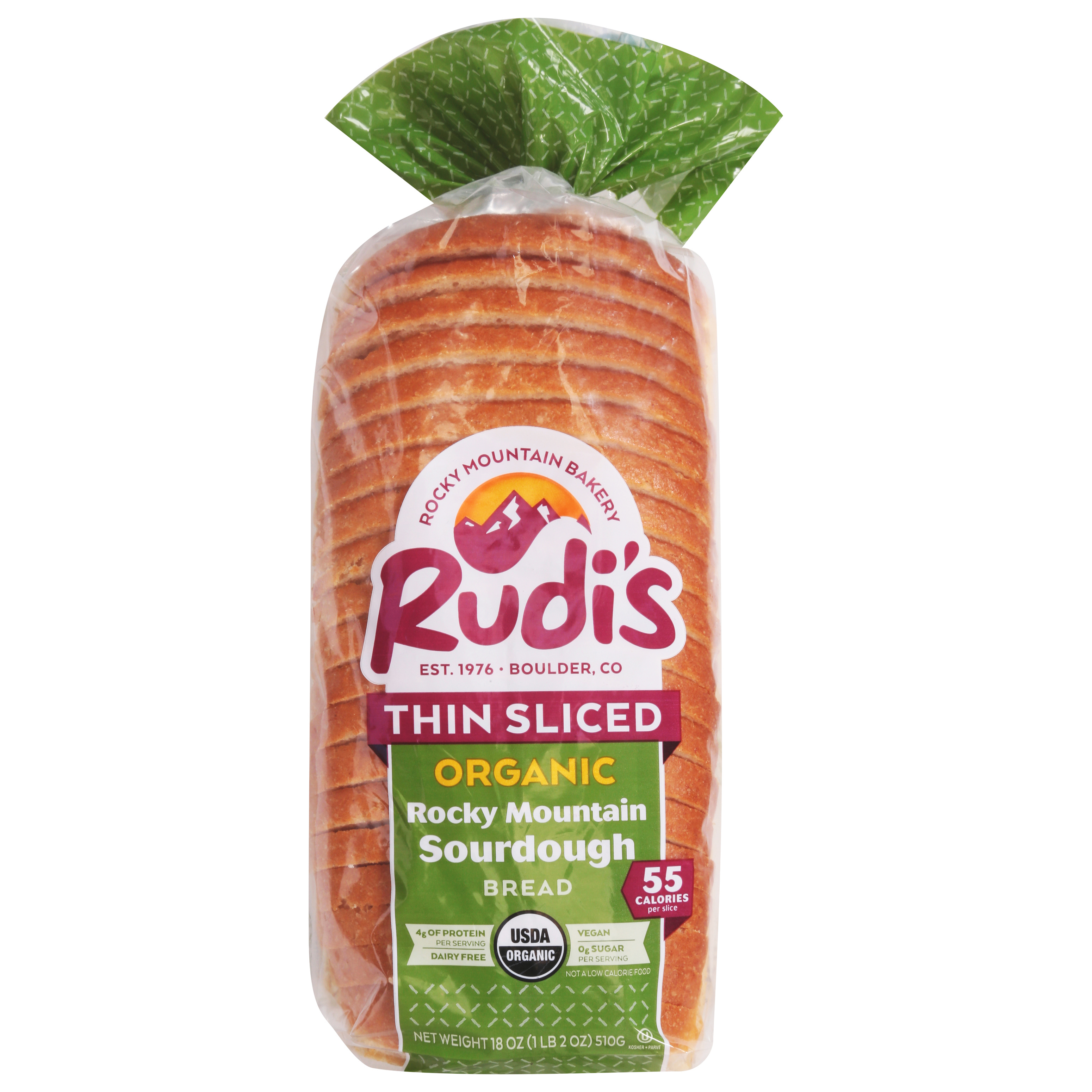 Rudi's Organic Thin Sliced Rocky Mountain Sourdough Bread