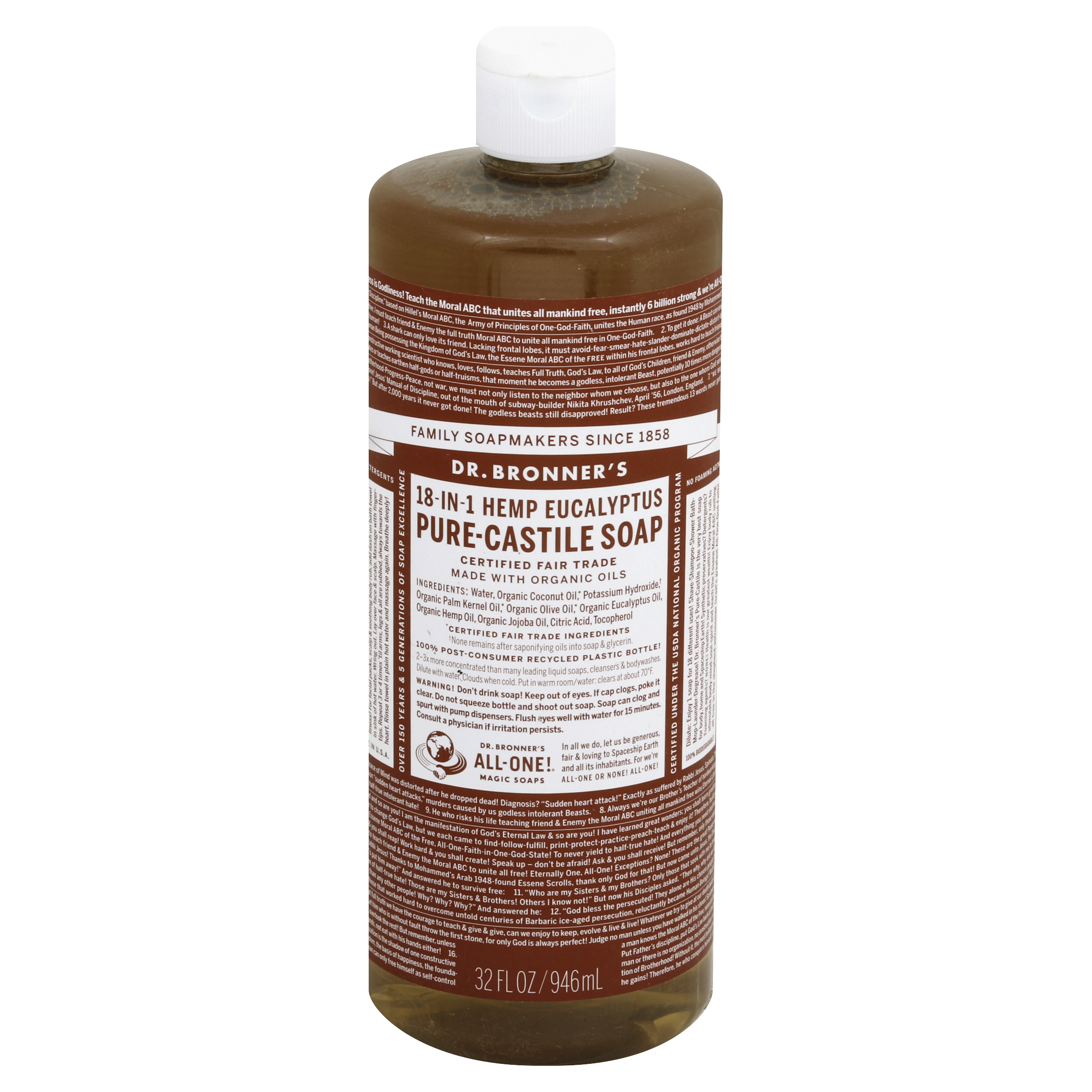 Dr. Bronner's Pure-Castile Soap