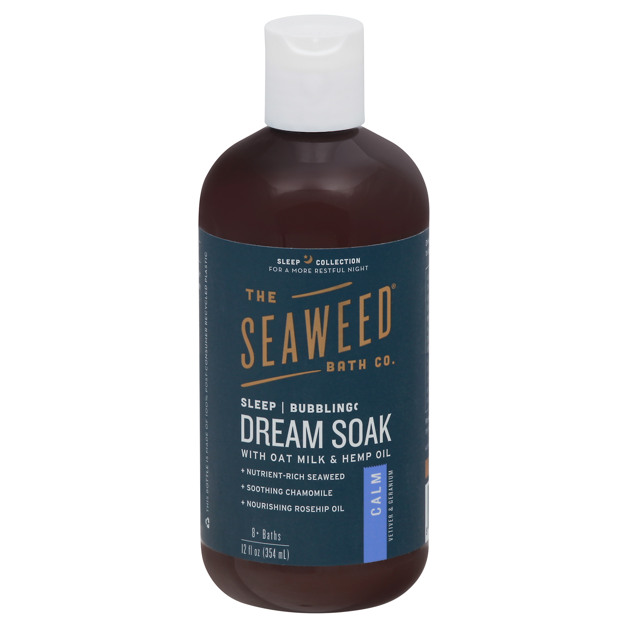 The Seaweed Bath Co. Sleep Bubbling Calm Oat Milk & Hemp Oil Dream Soak