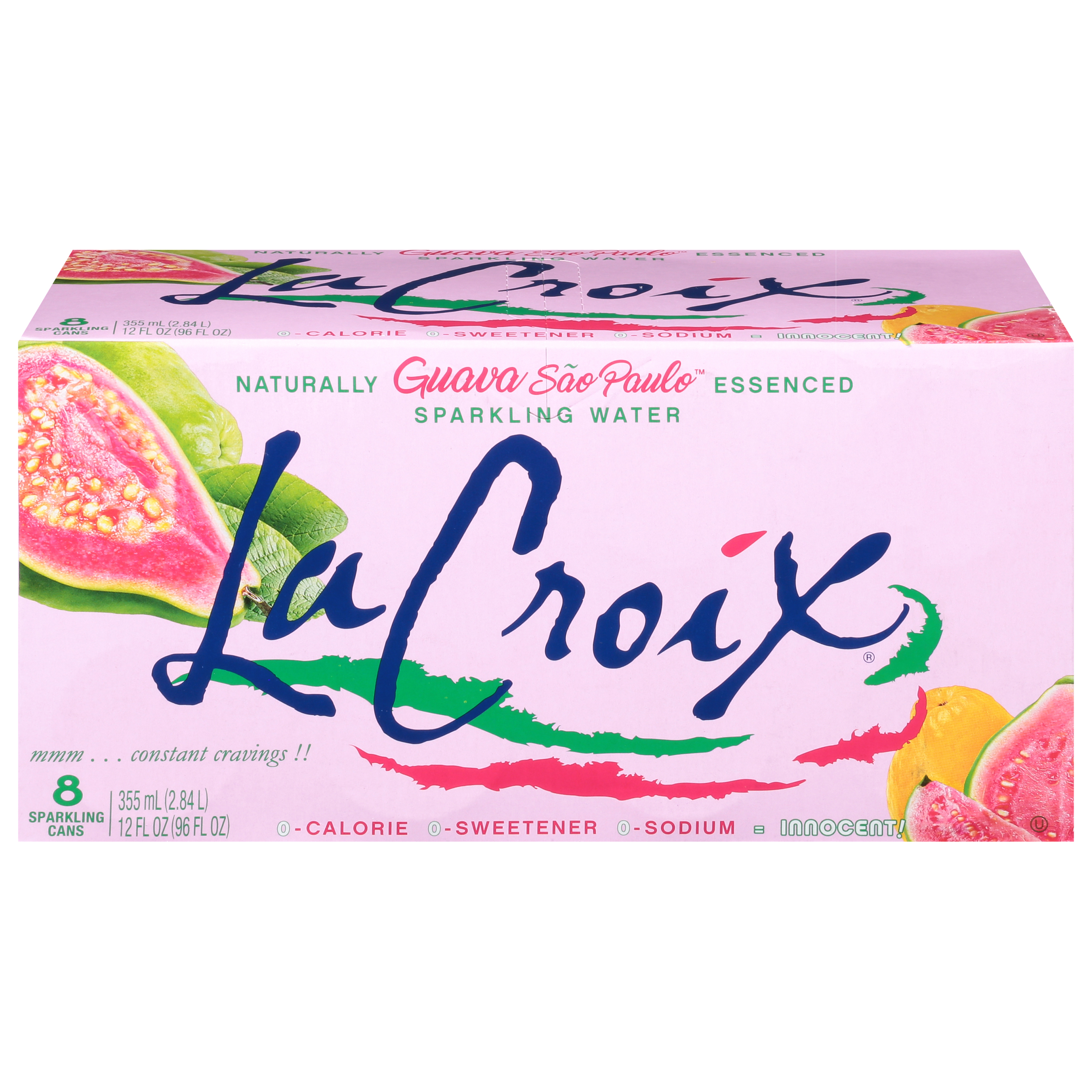 La Croix 8 Pack Guava Sao Paulo Sparkling Water