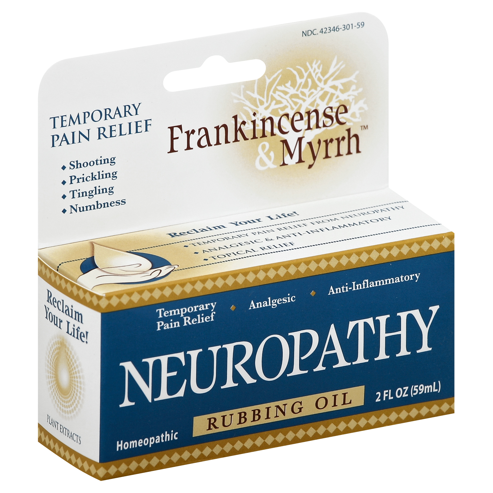 Frankincense & Myrrh Rubbing Oil