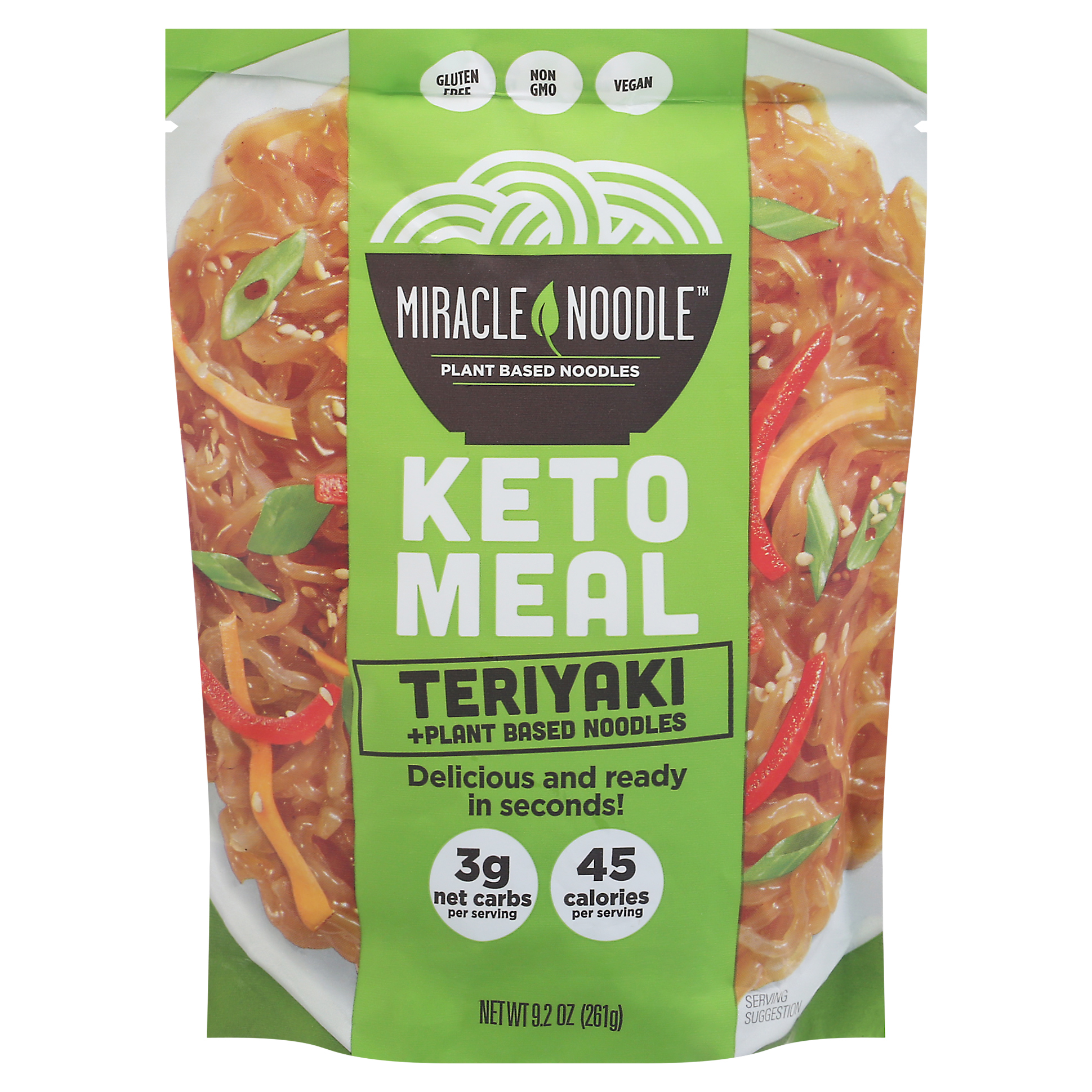 Miracle Noodle Teriyaki Keto Meal