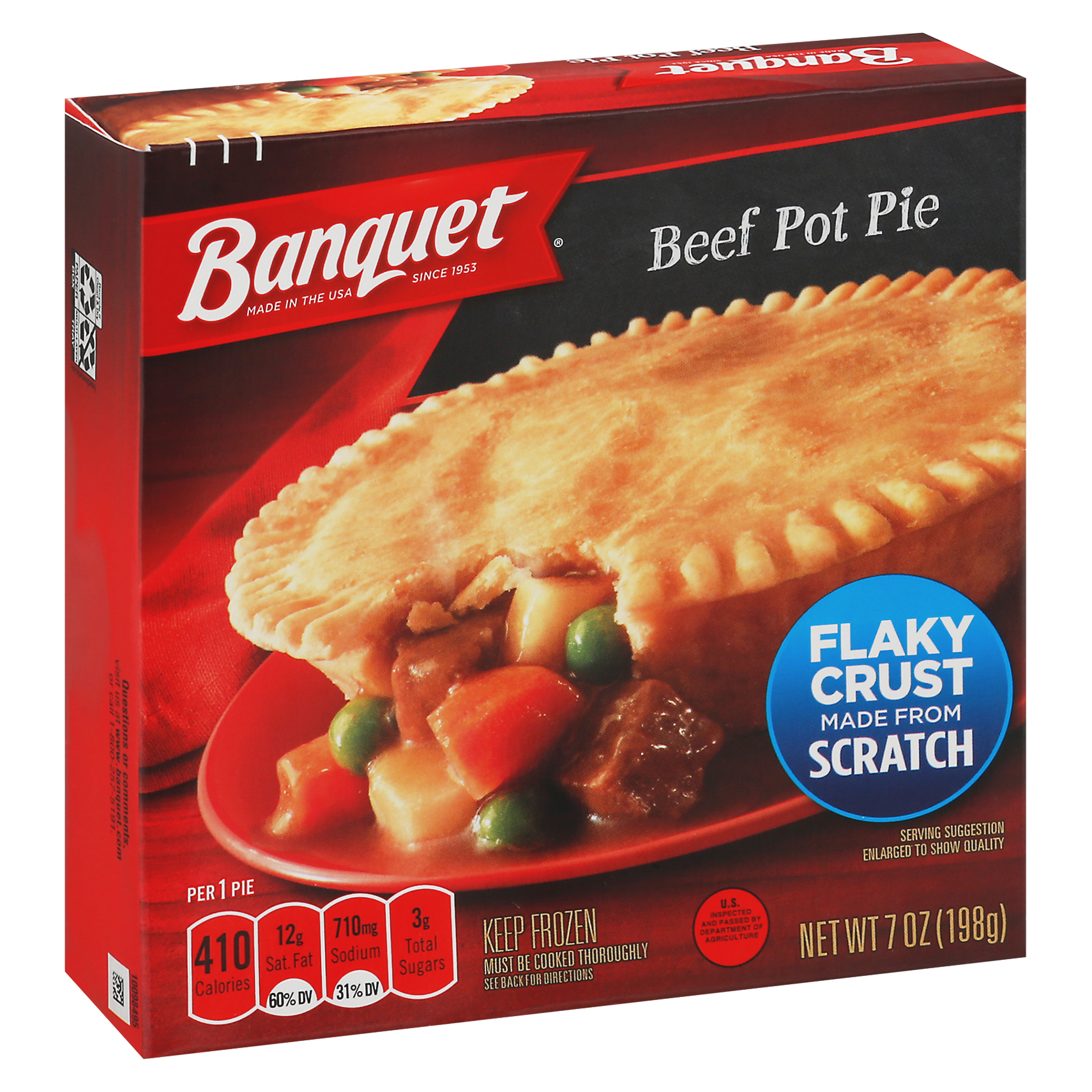 Banquet Beef Pot Pie 7 oz