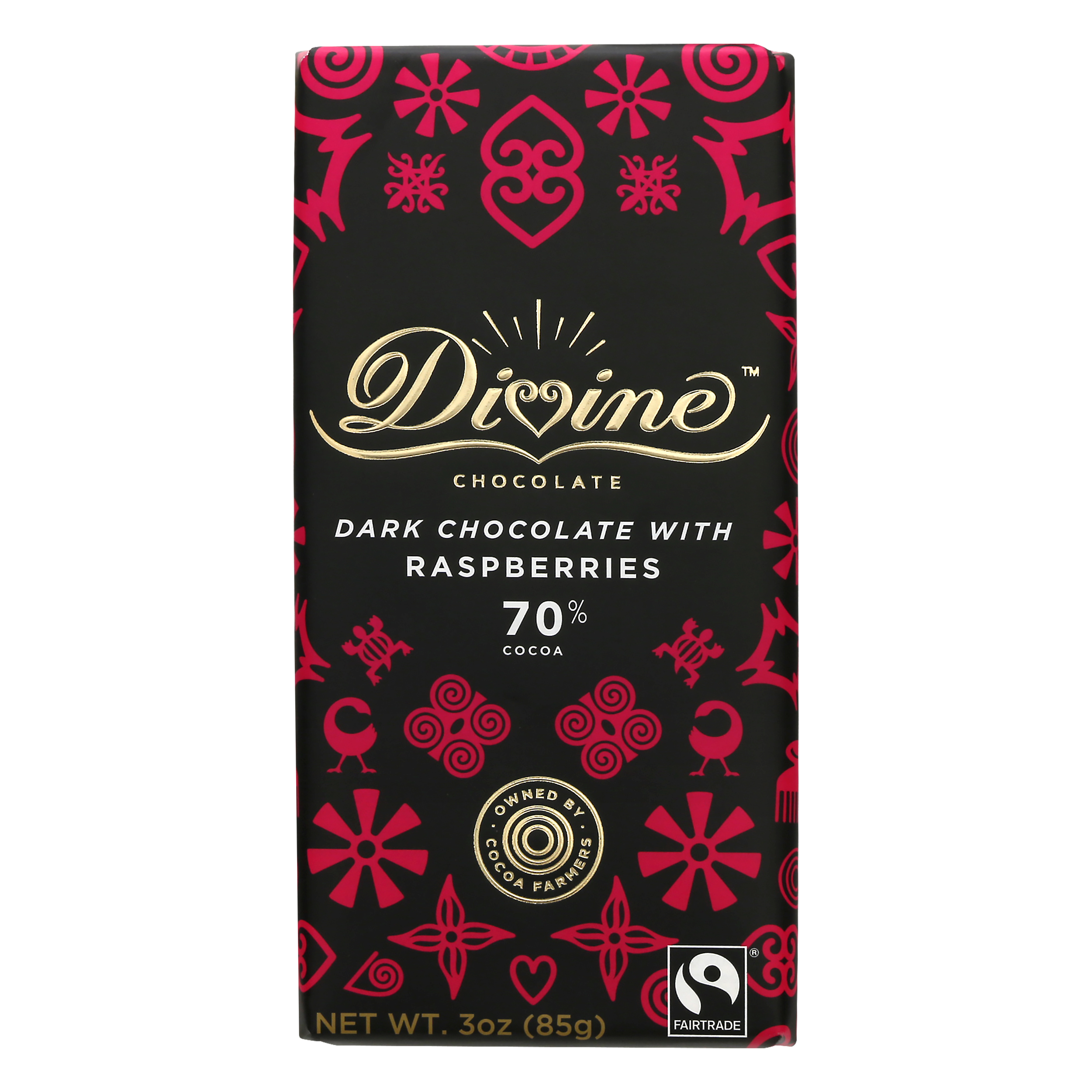 Divine Chocolate with Raspberry Dark Chocolate