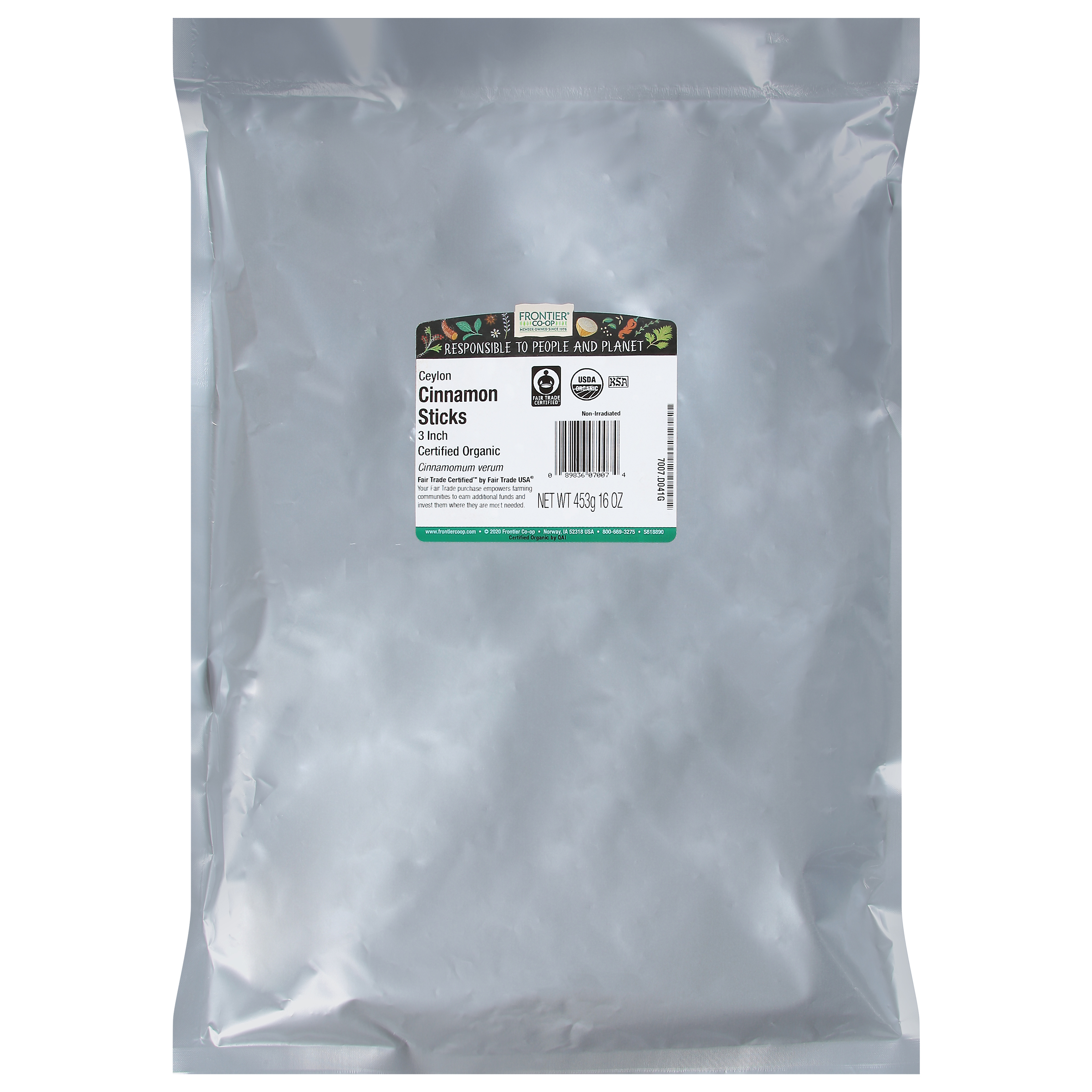 Frontier Co-op 3 Inch Ceylon Cinnamon Sticks