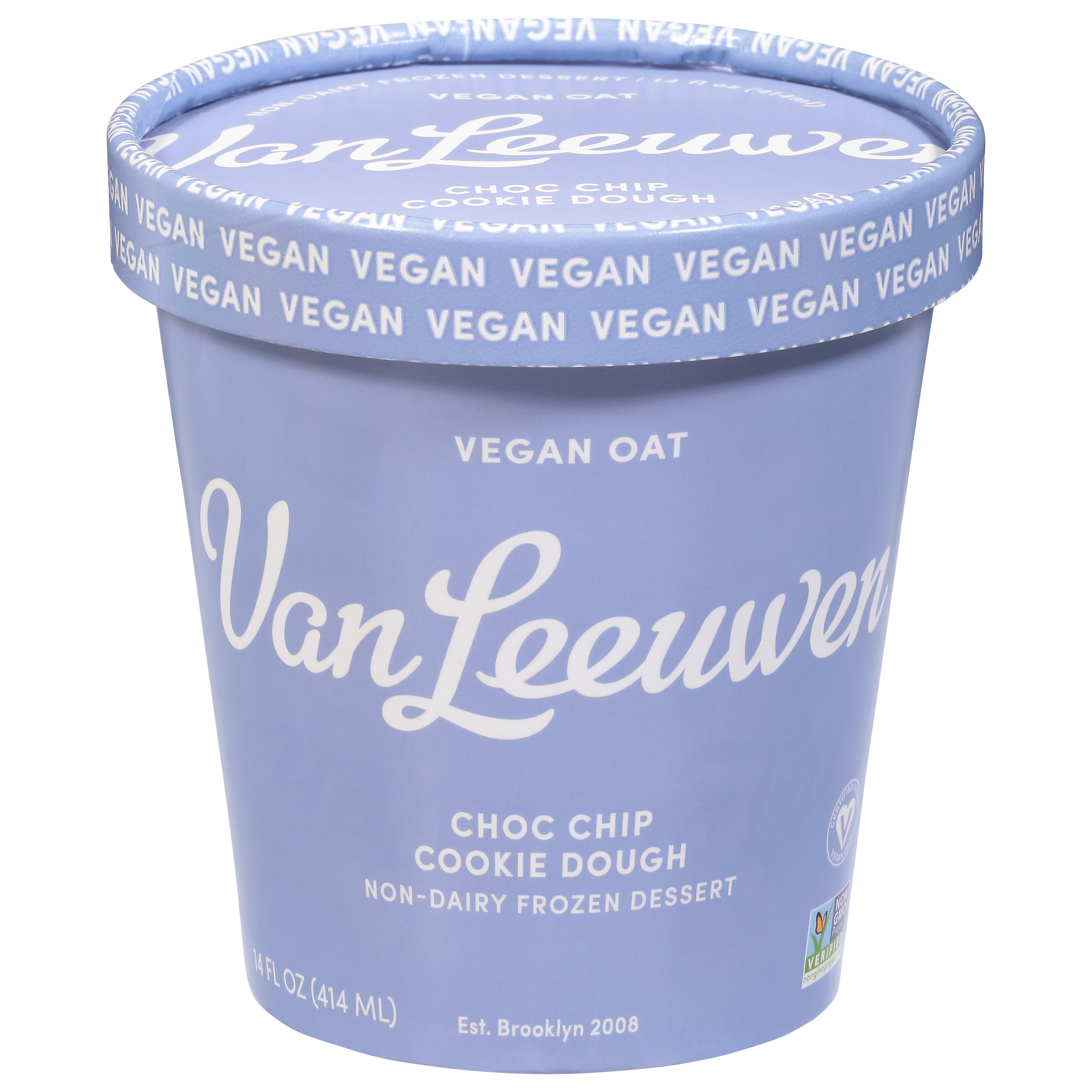 Van Leeuwen Vegan Out Non-Dairy Choc Chip Cookie Dough Frozen Dessert
