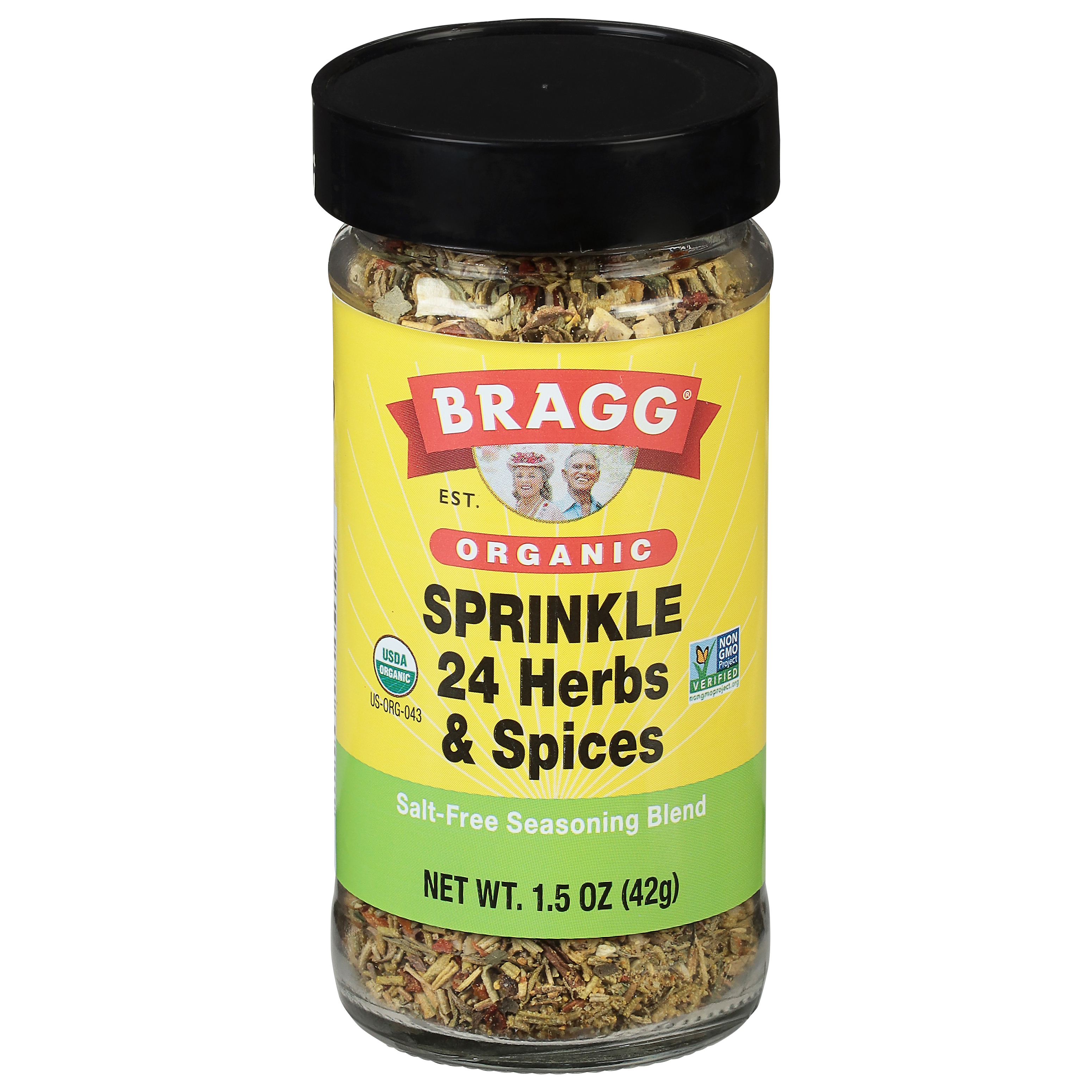 Bragg Organic 24 Herbs & Spices Sprinkle Salt-Free Seasoning Blend