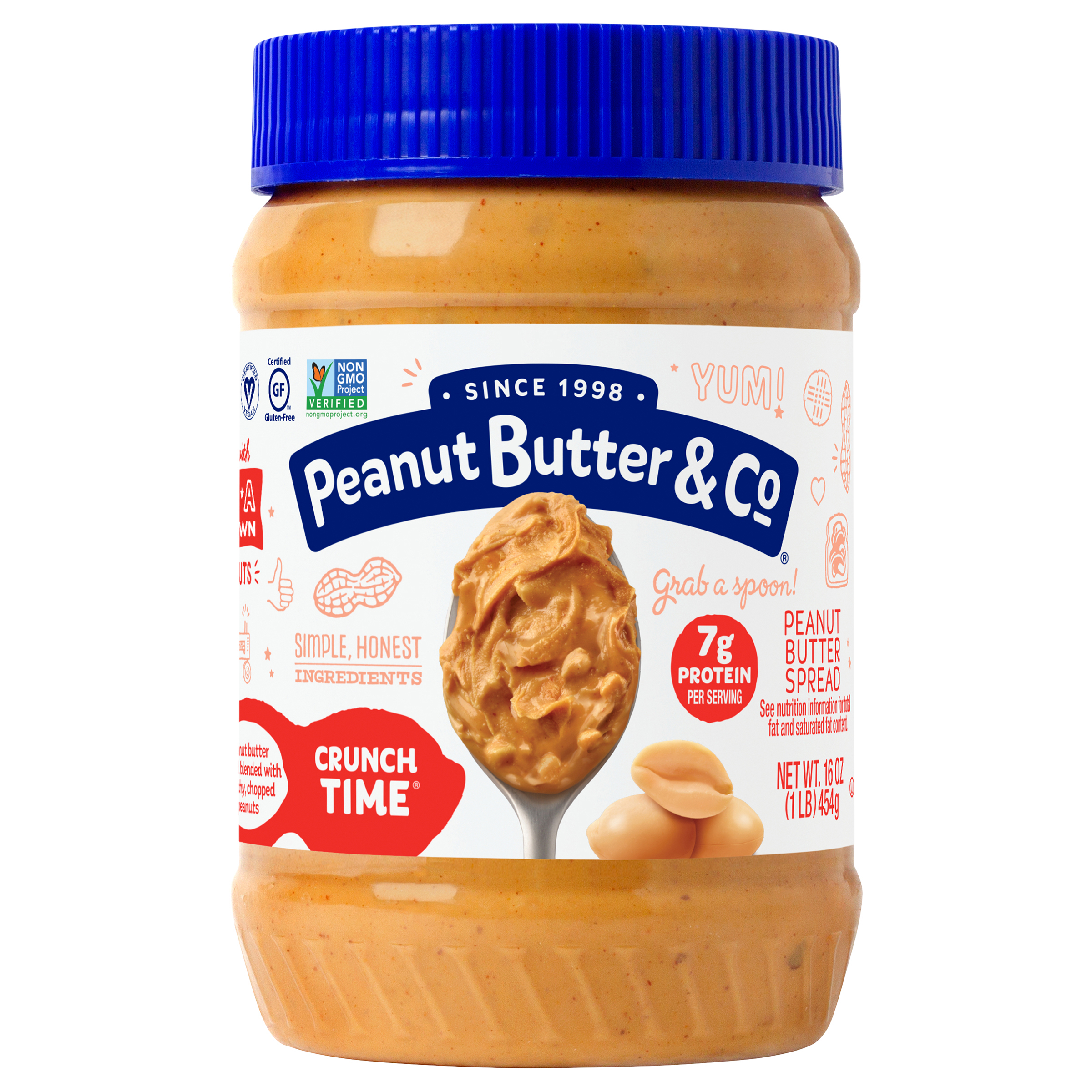 Peanut Butter & Co.® Crunch Time® Peanut Butter Spread 16 oz. Jar