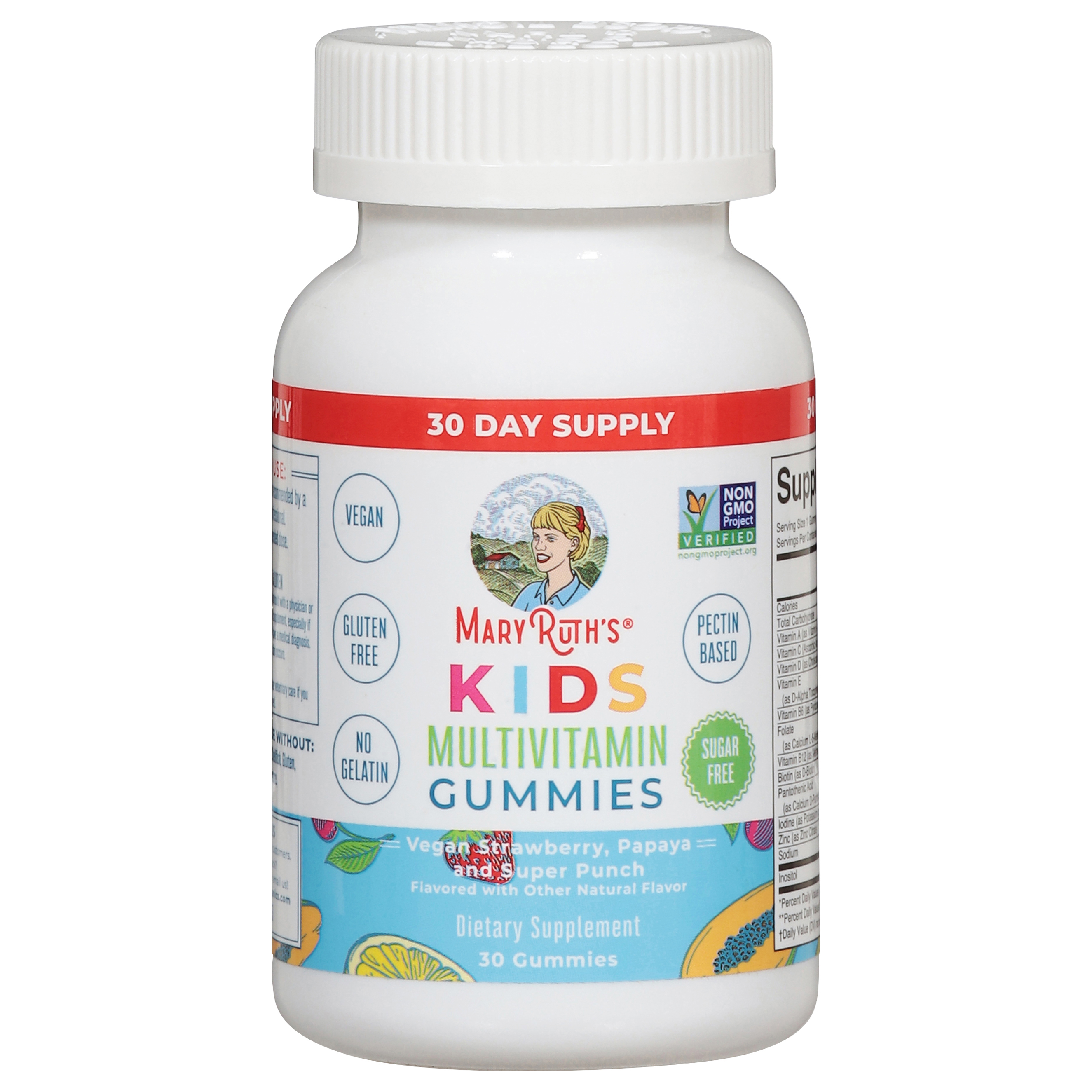 MaryRuth's Sugar Free Kids Multivitamin 30 Gummies