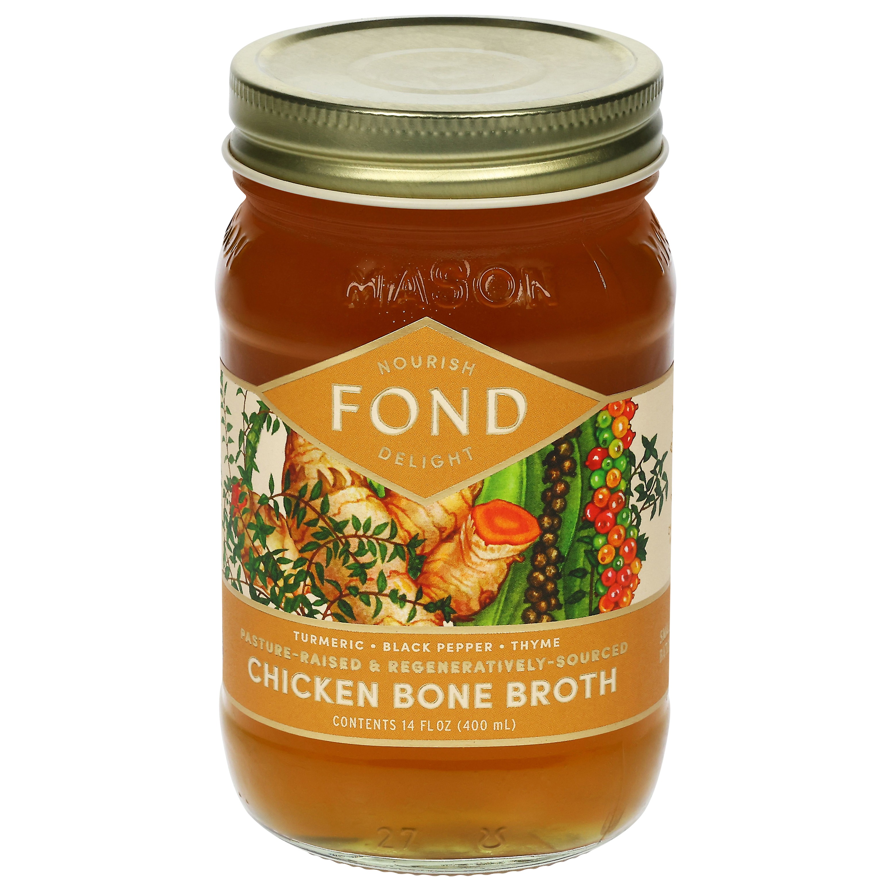 Fond Chicken Bone Broth