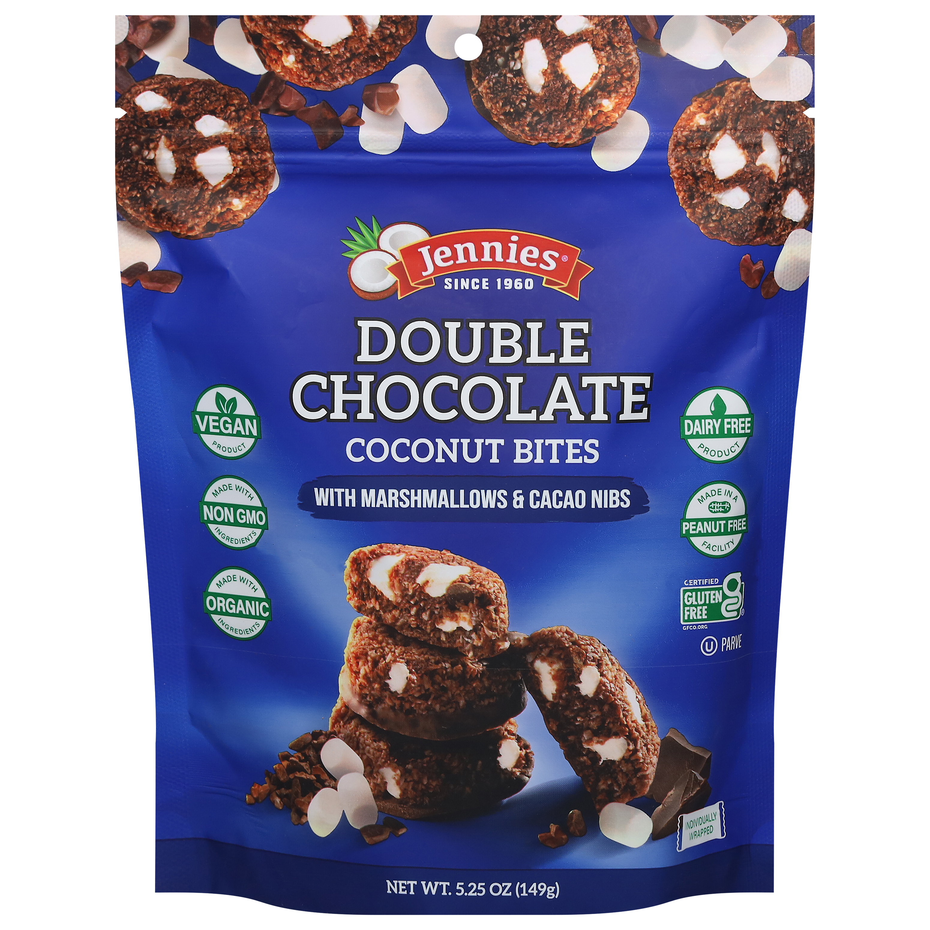 Jennies Double Chocolate Coconut Bites