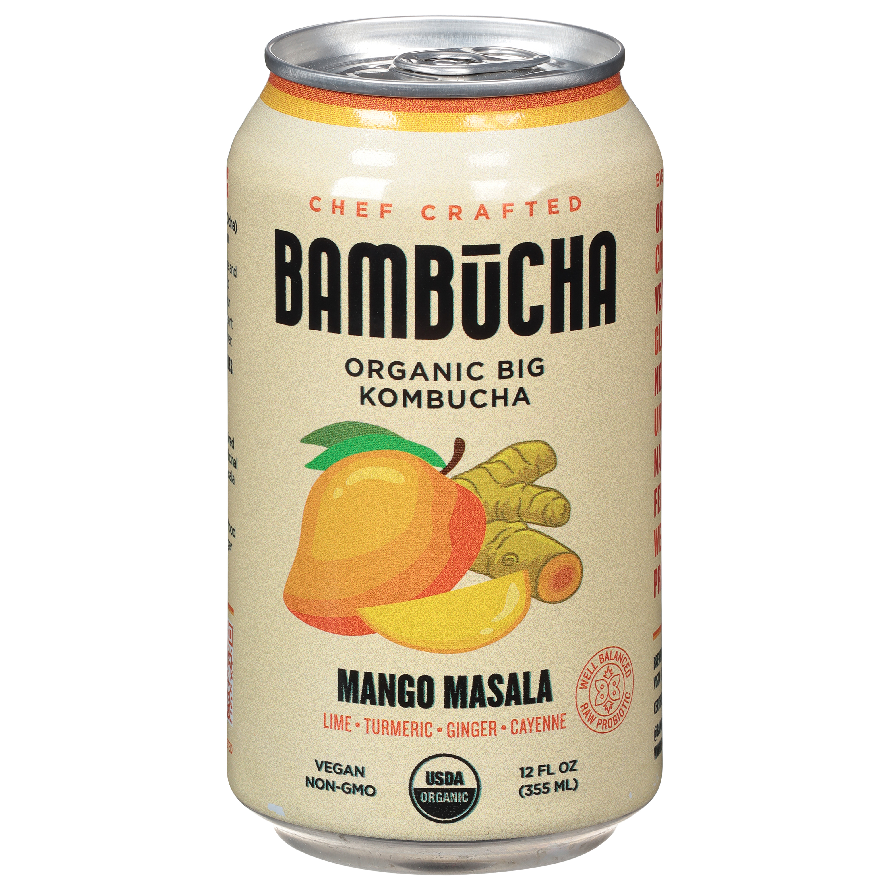 Bambucha Kombucha Mango Masala