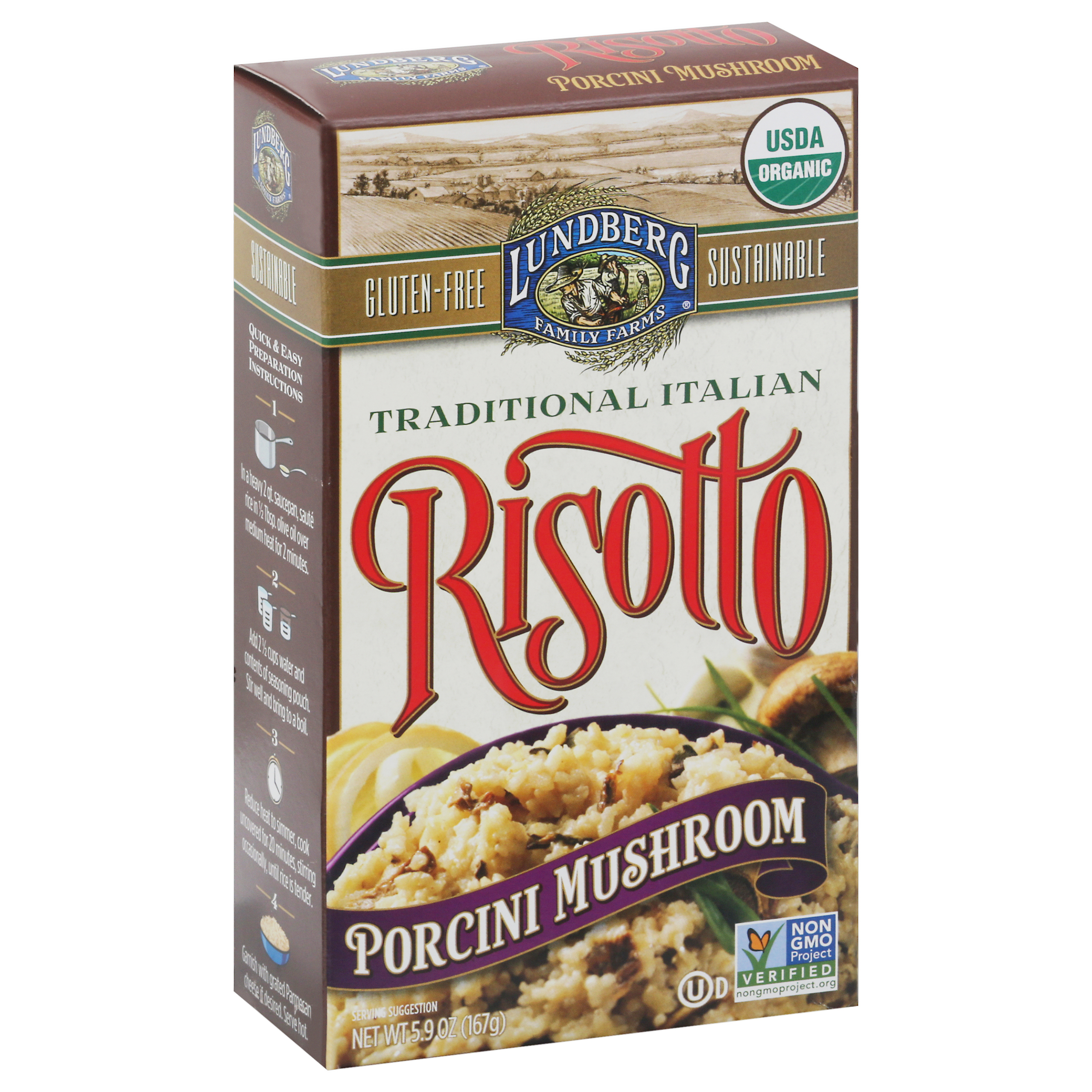 Lundberg Family Farms Porcini Mushroom Risotto