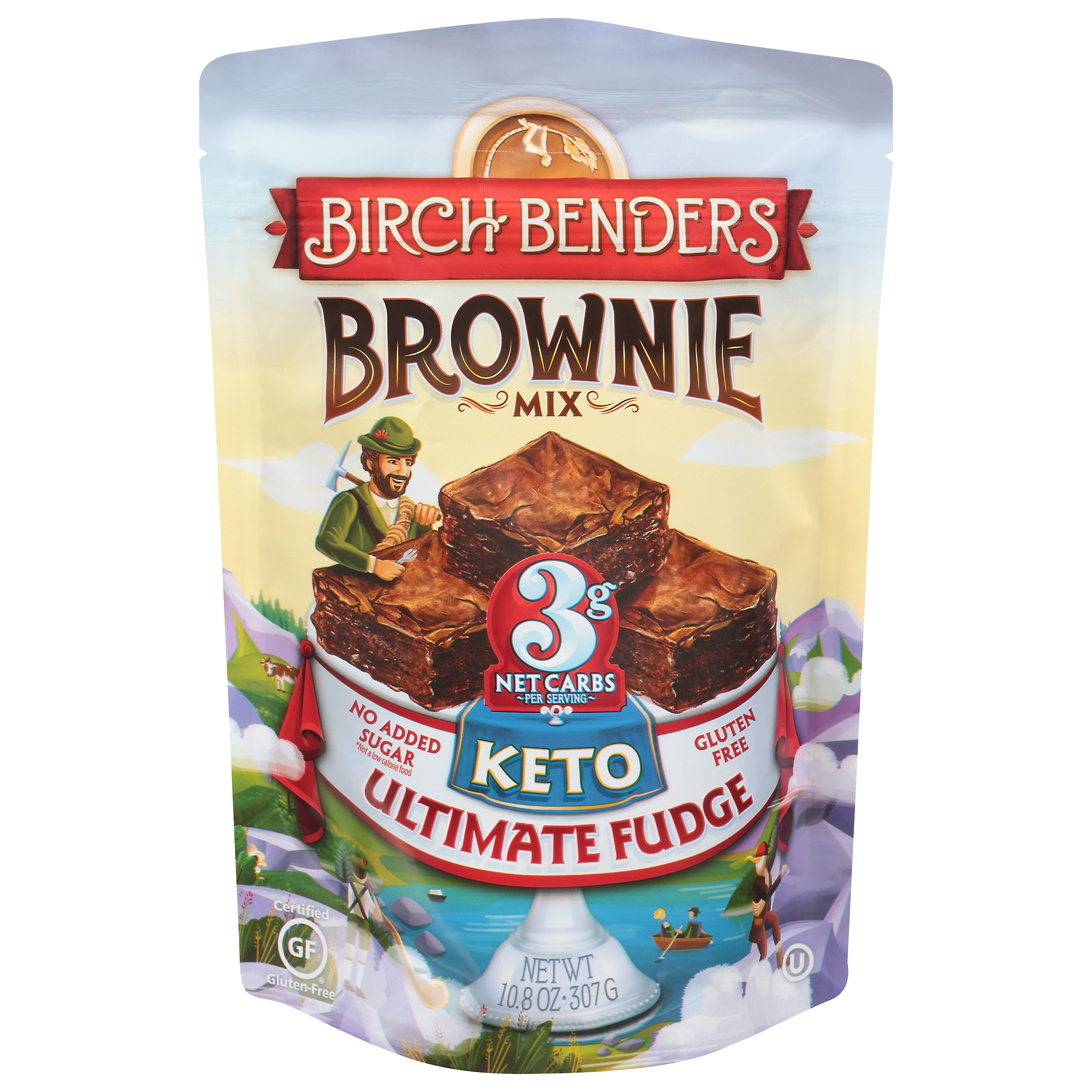 Birch Benders Keto Ultimate Fudge Brownie Mix