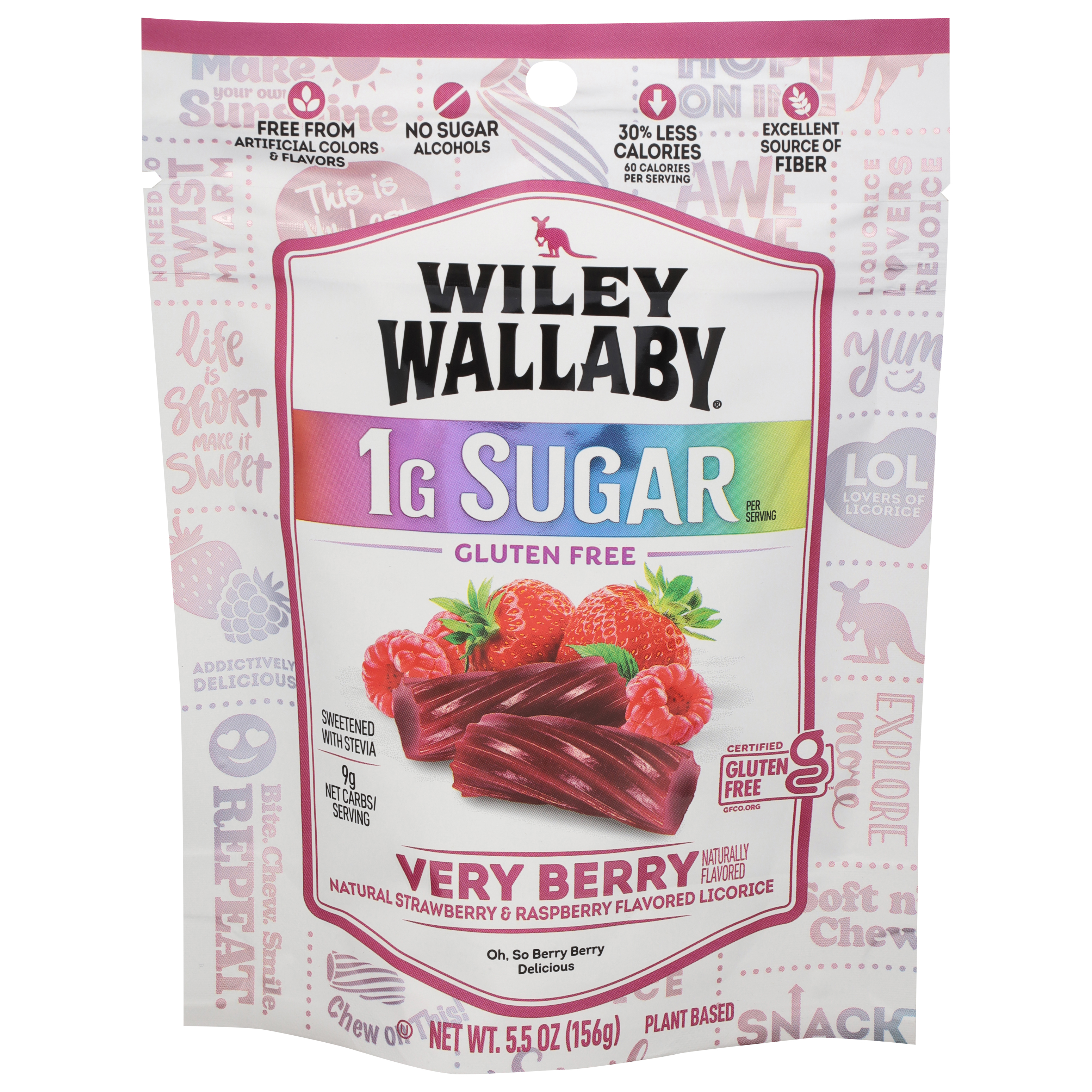 Wiley Wallaby Verry Berry Licorice