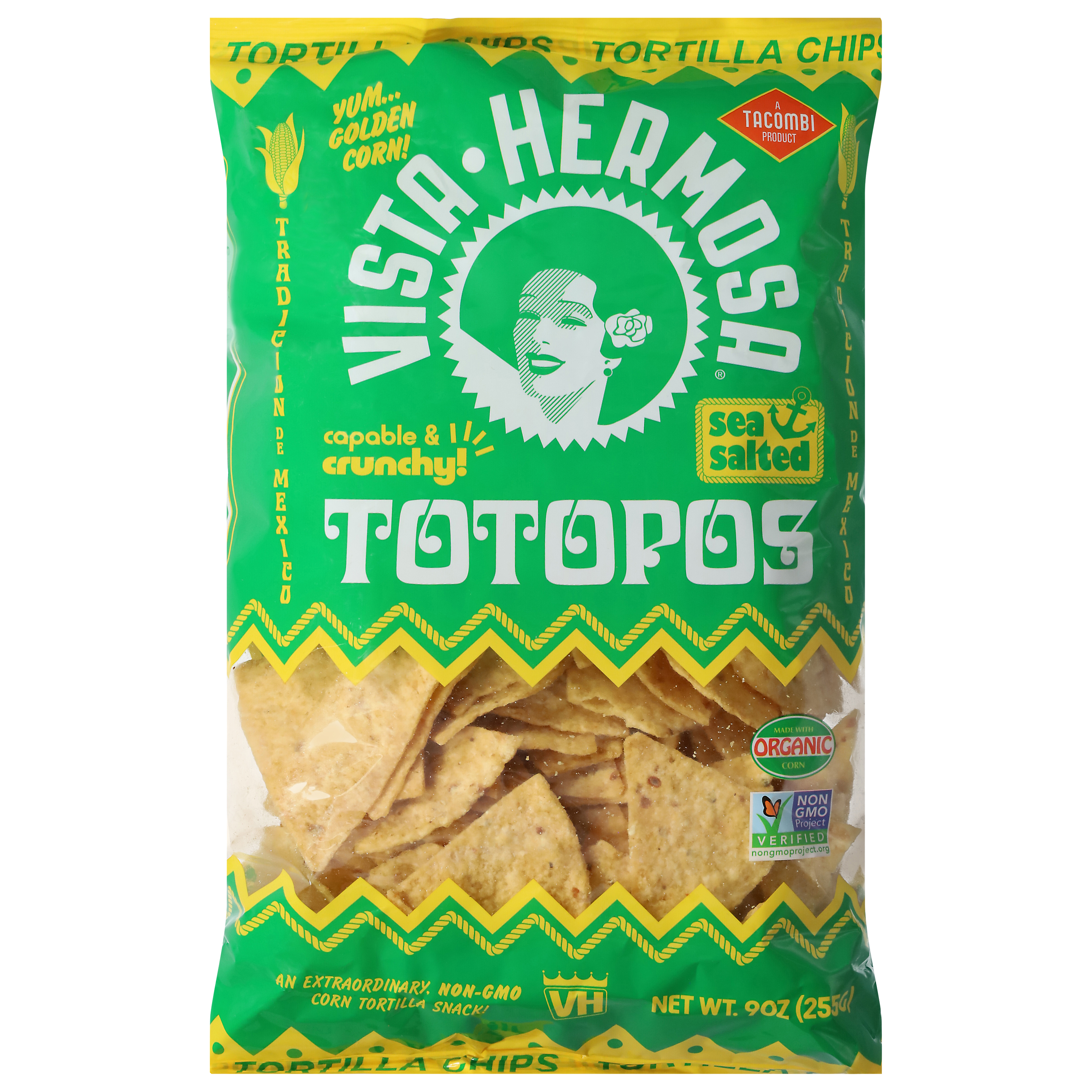 Vista Hermosa Capable & Crunchy Sea Salted Tortilla Chips