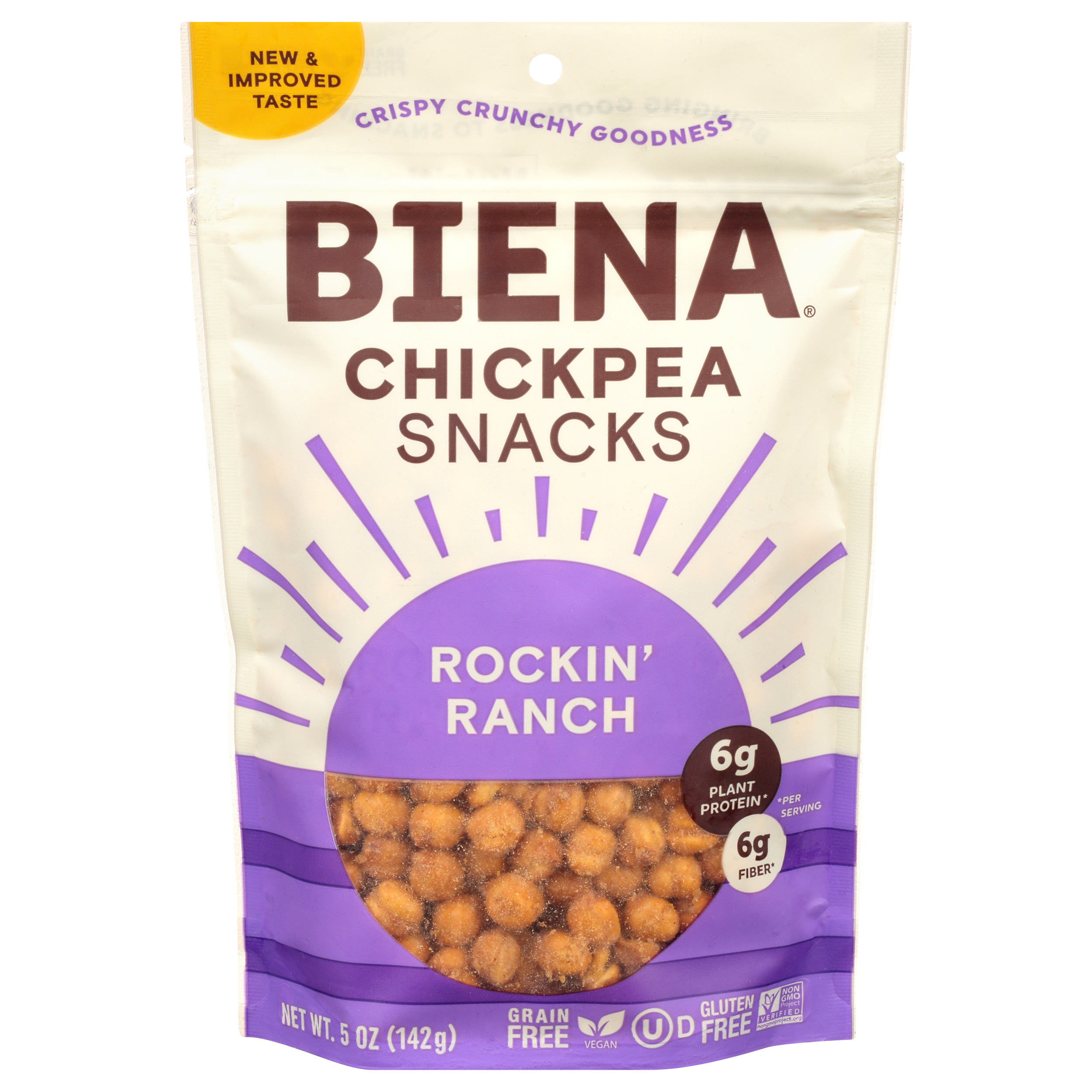 Biena Rockin' Ranch Chickpea Snacks