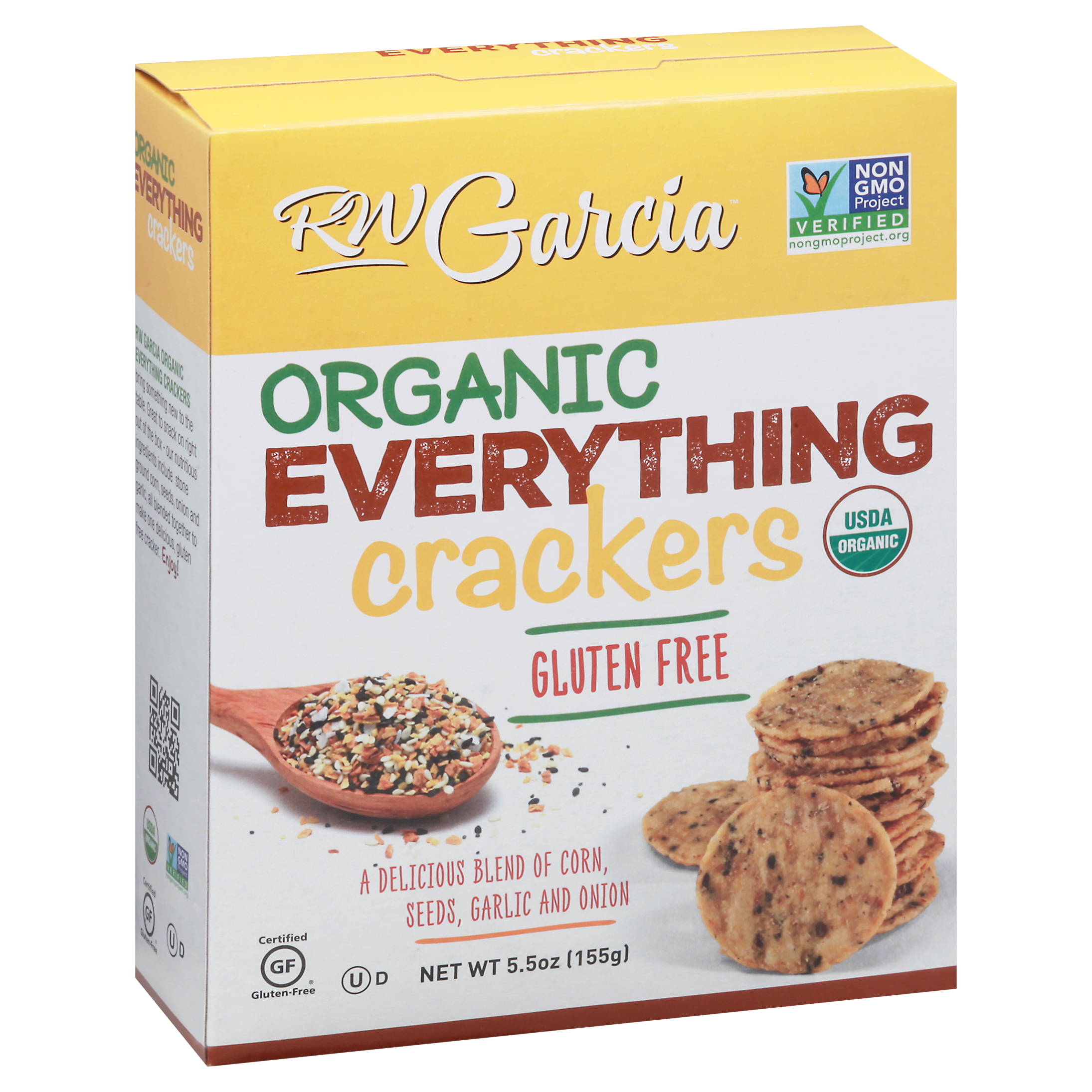 RW Garcia Gluten Free Organic Everything Crackers