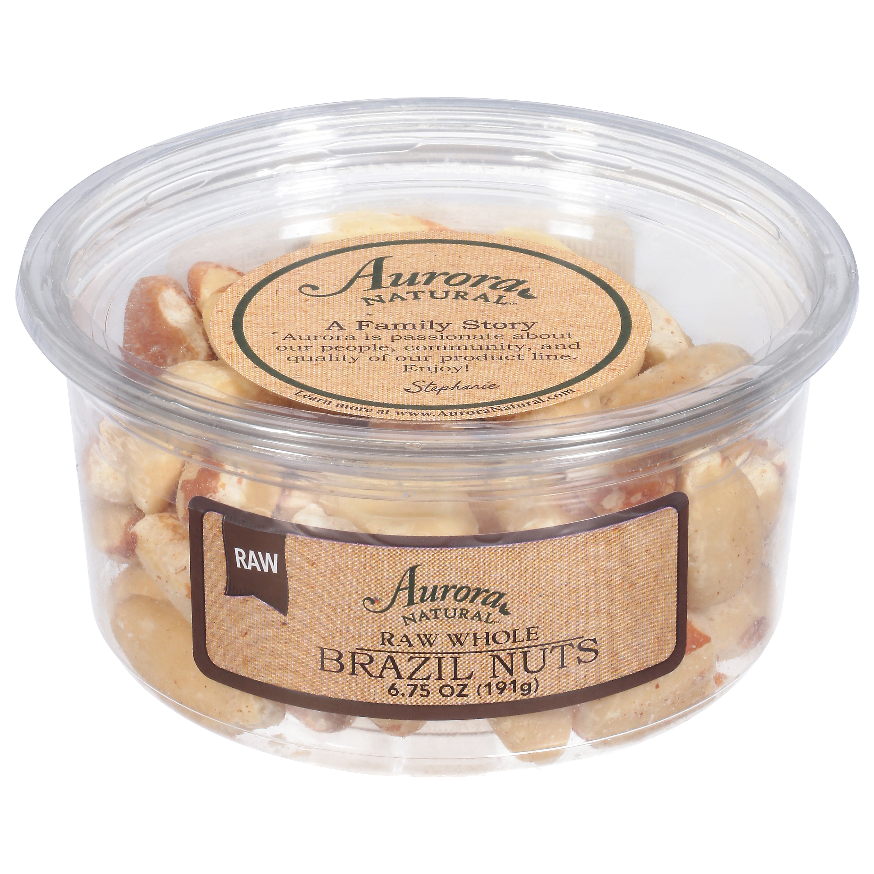 Aurora Natural Raw Whole Brazil Nuts