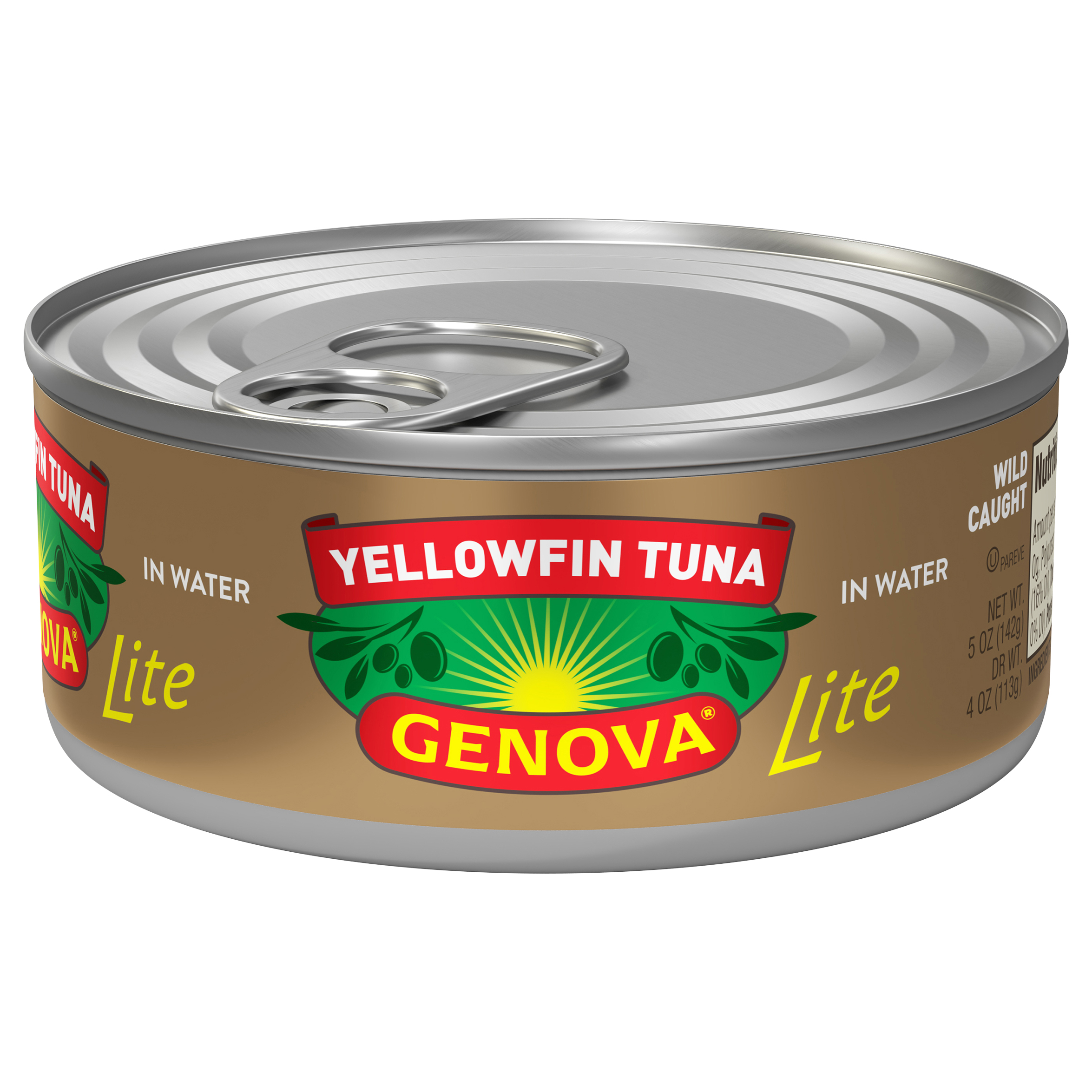 Genova Premium Yellowfin Tuna in Water with Sea Salt