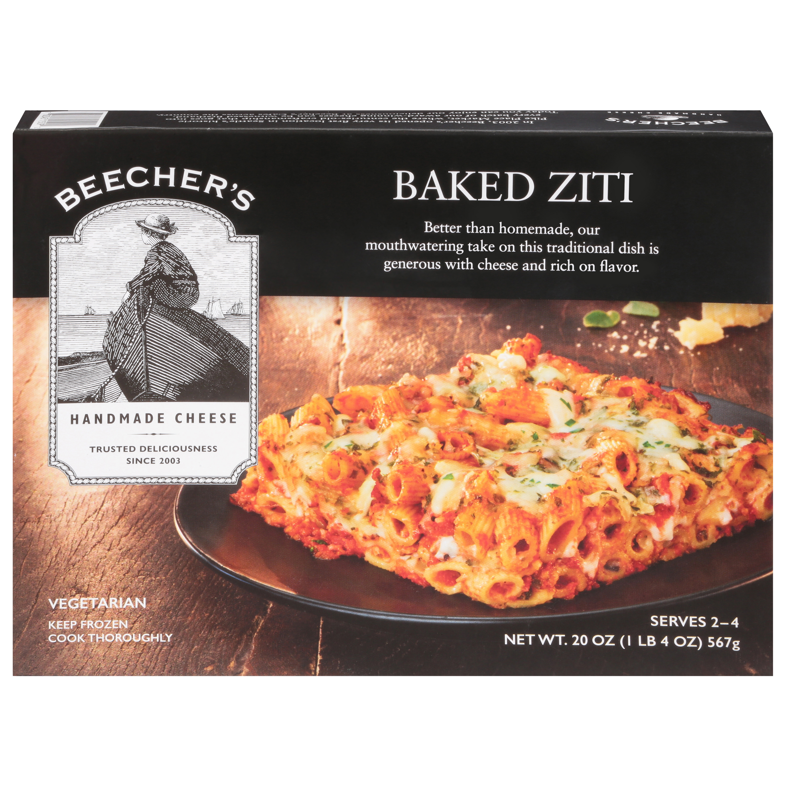 Beecher's Vegetarian Baked Ziti