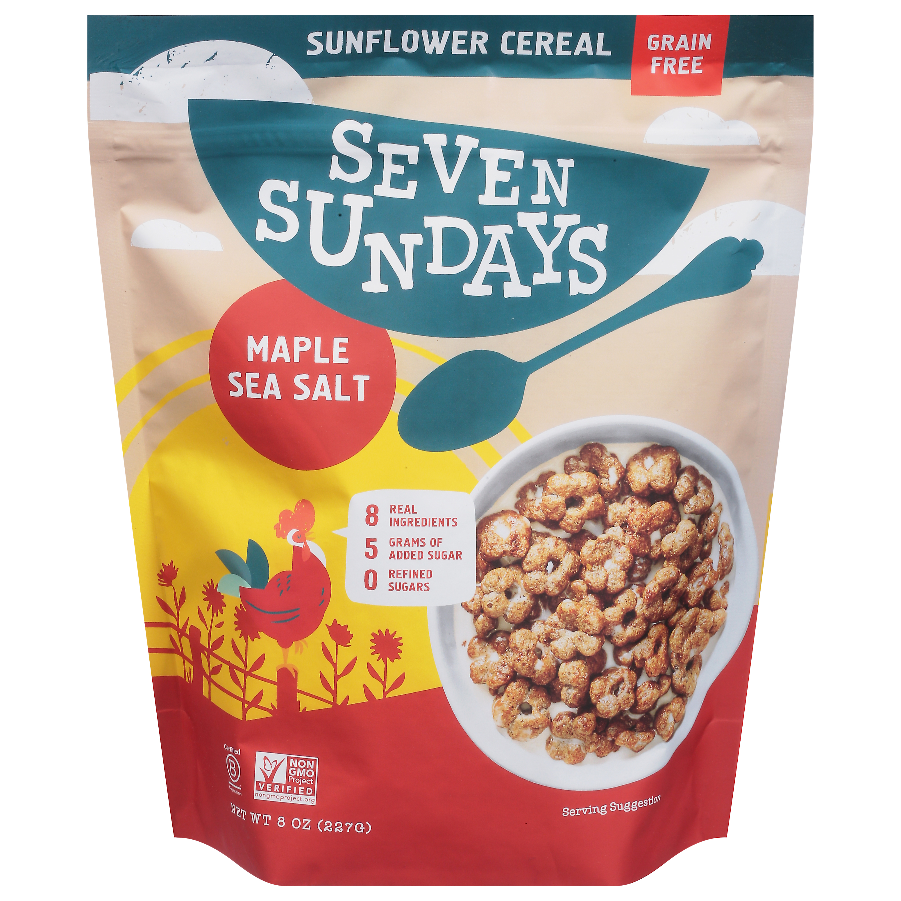 Seven Sundays Grain Free Maple Sea Salt Sunflower Cereal
