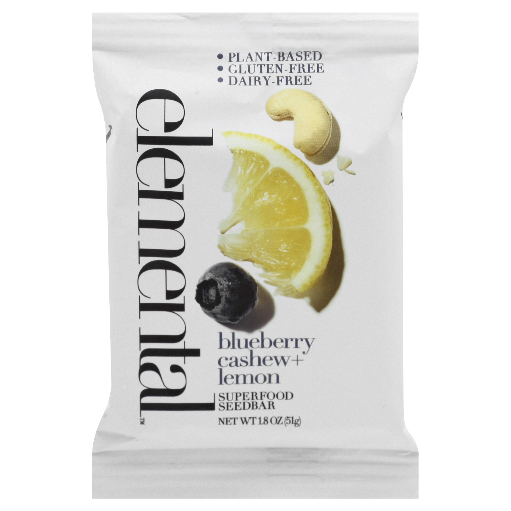 Elemental Blueberry Cashew + Lemon Superfood Seedbar