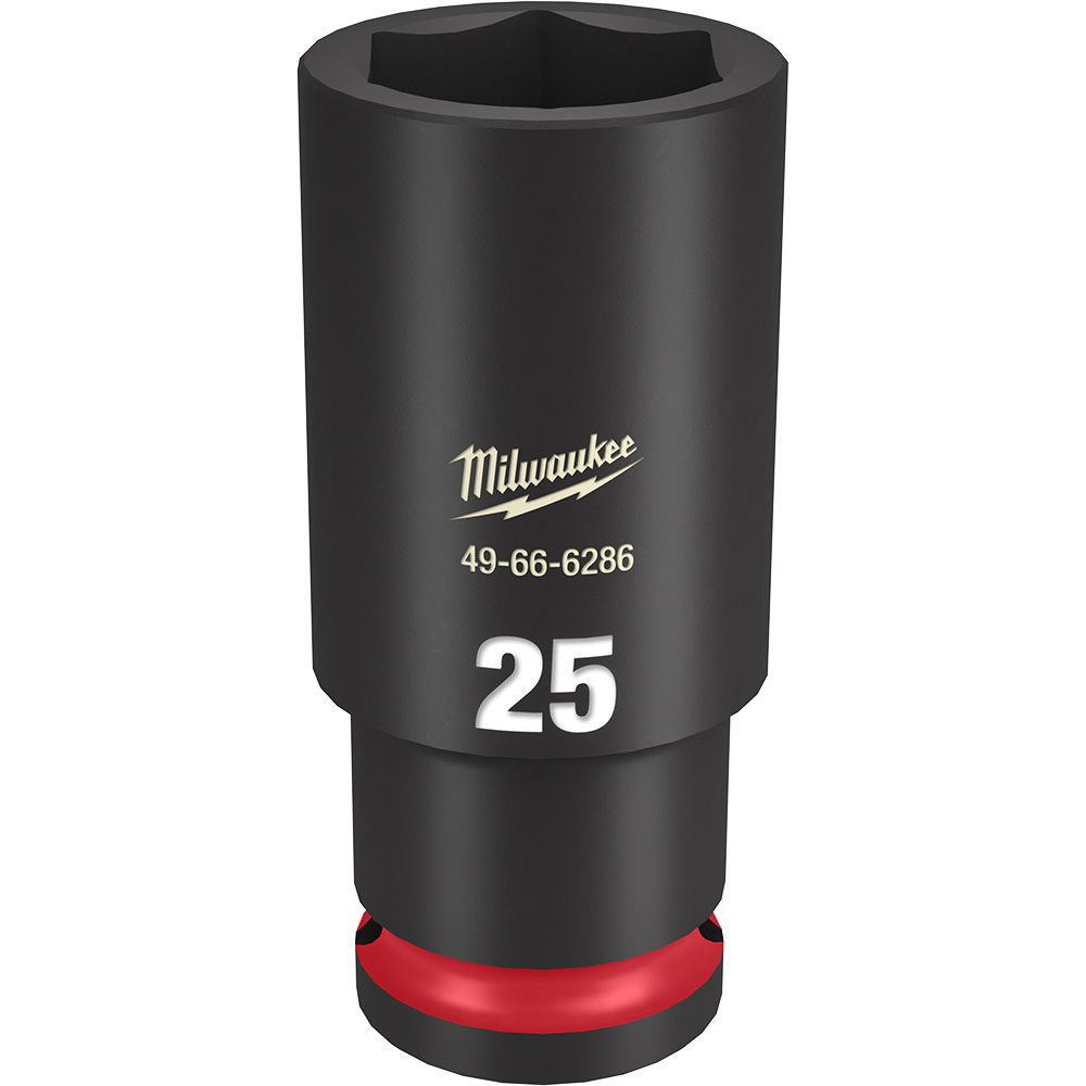 SHOCKWAVE Impact Duty 1/2" Drive 25MM Deep 6 Point Socket