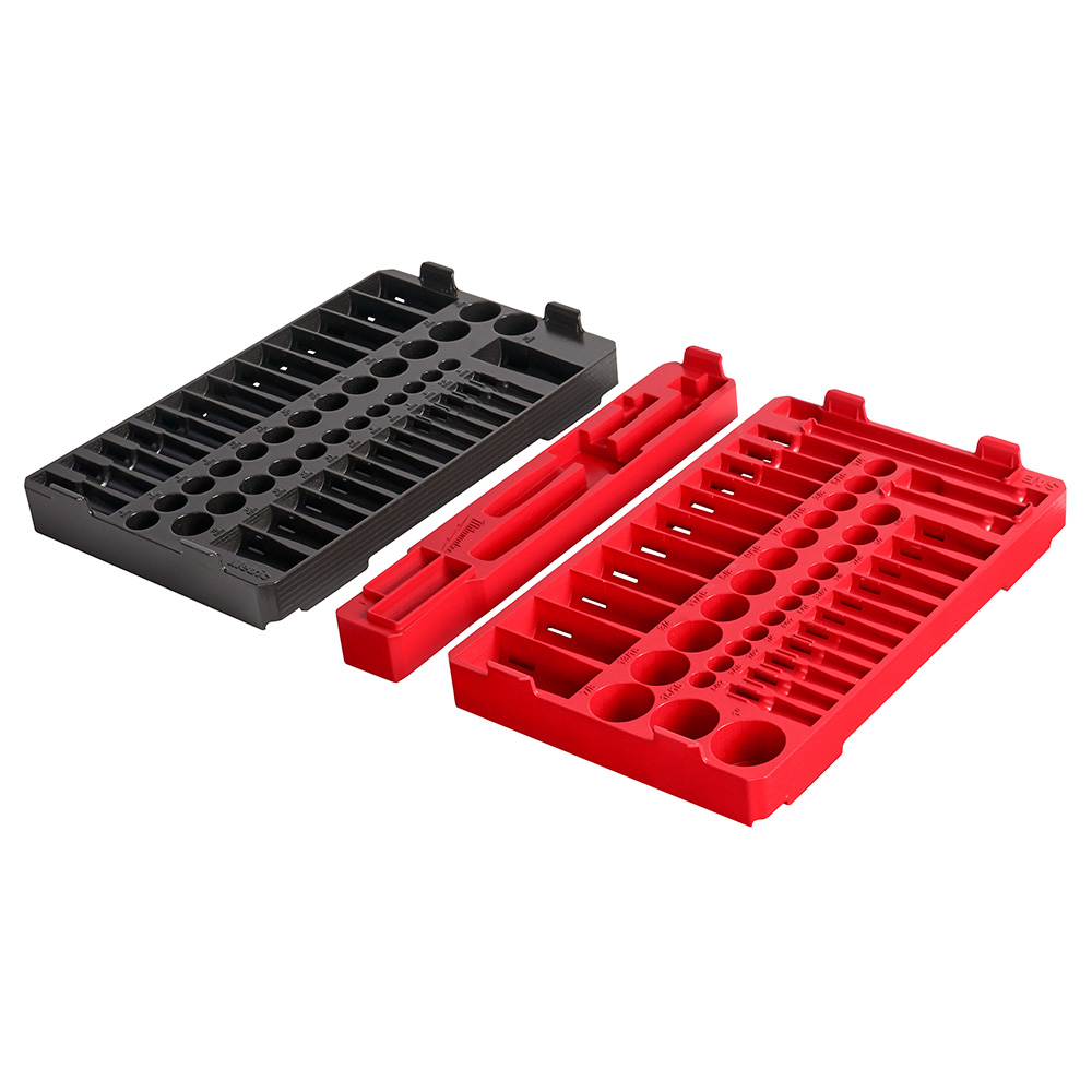 1/4 in. & 3/8 in. 106 Pc. Ratchet and Socket Set in PACKOUT™- SAE & Metric Trays Image