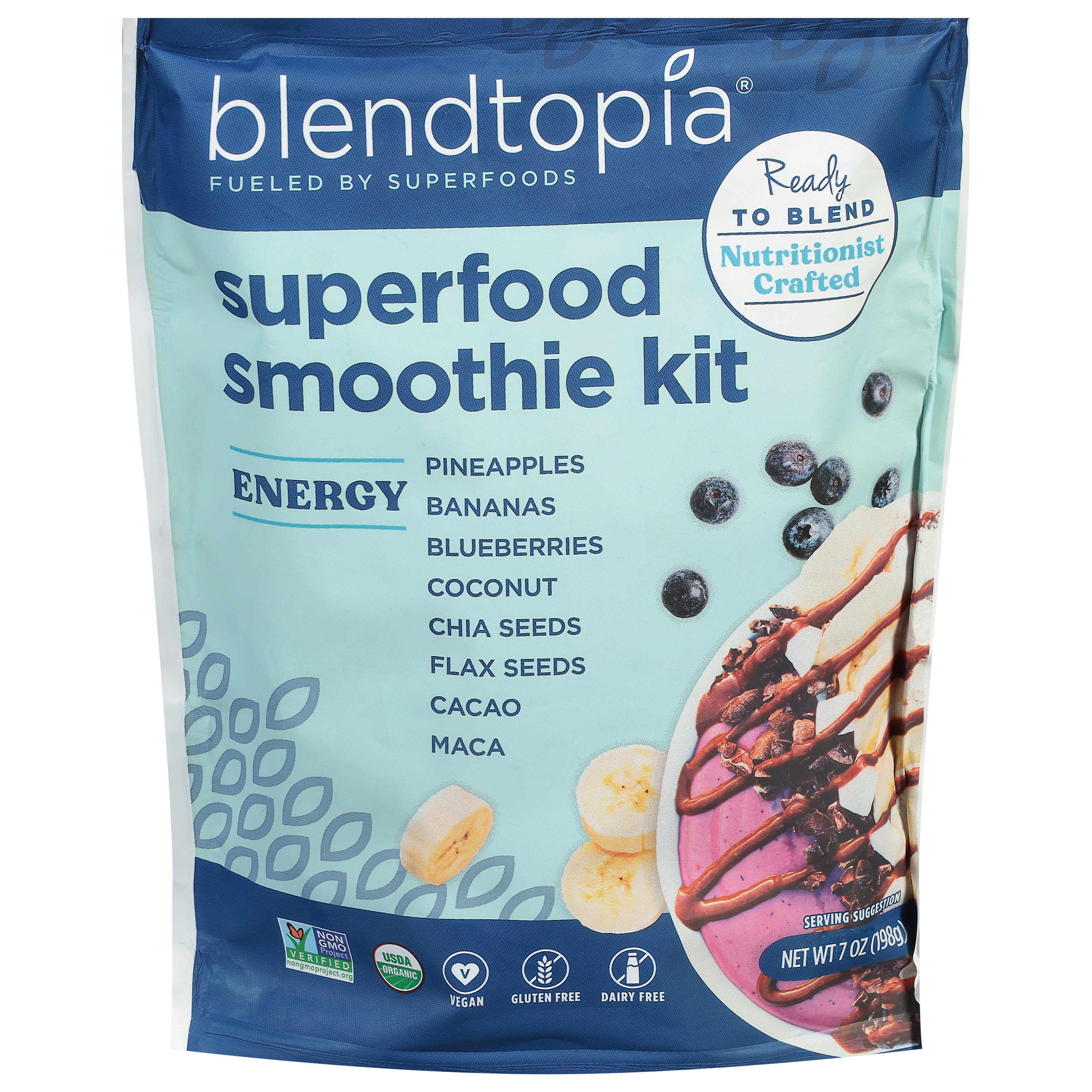 Blendtopia Superfood Energy Smoothie Kit