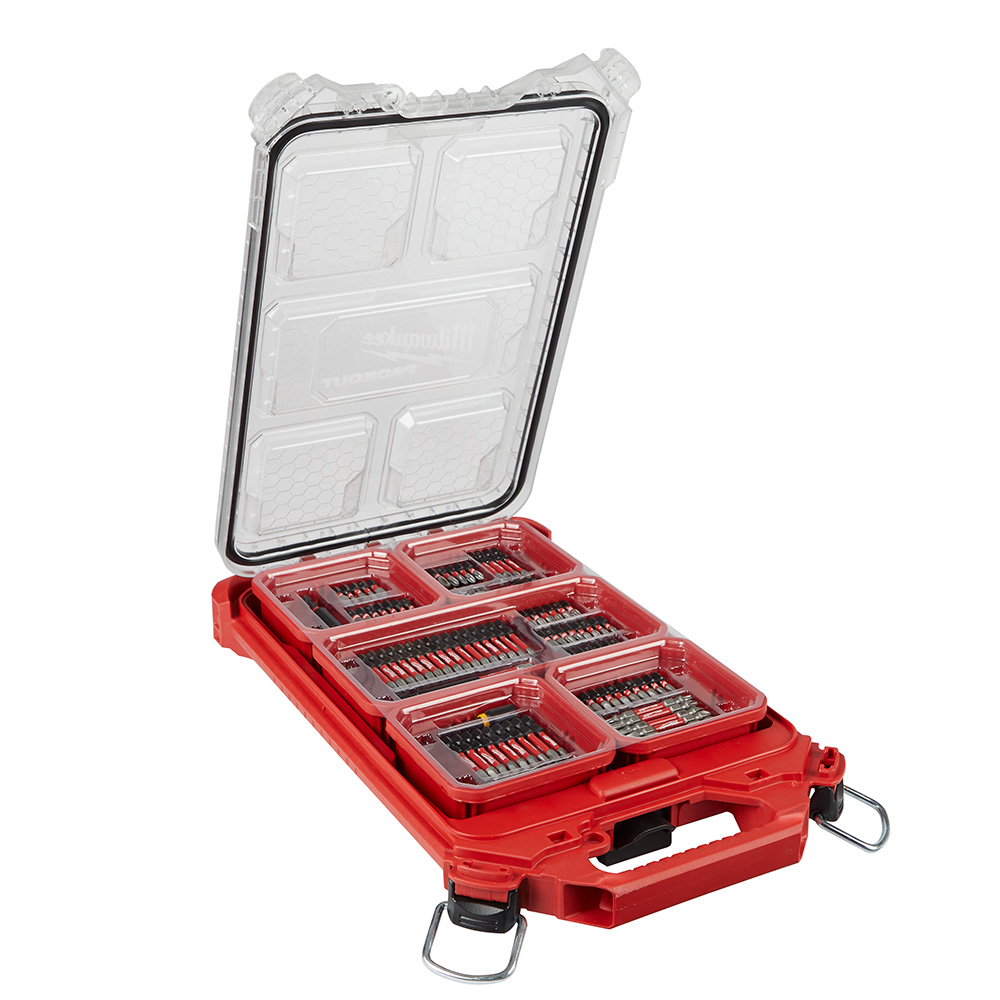 100-Piece SHOCKWAVE™ PACKOUT™ Impact Driver Bit Kit Image