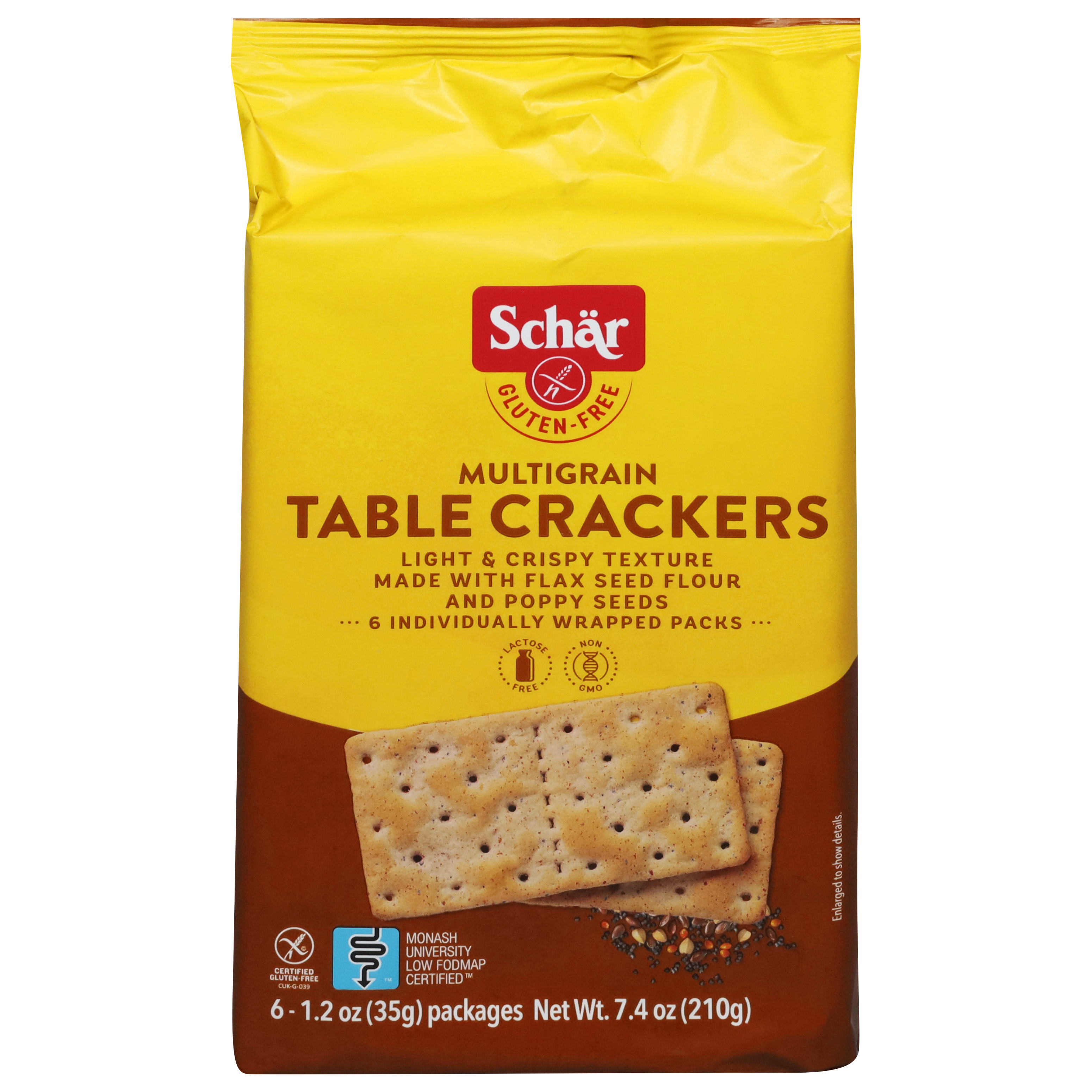 Schar Gluten-Free Multigrain Table Crackers