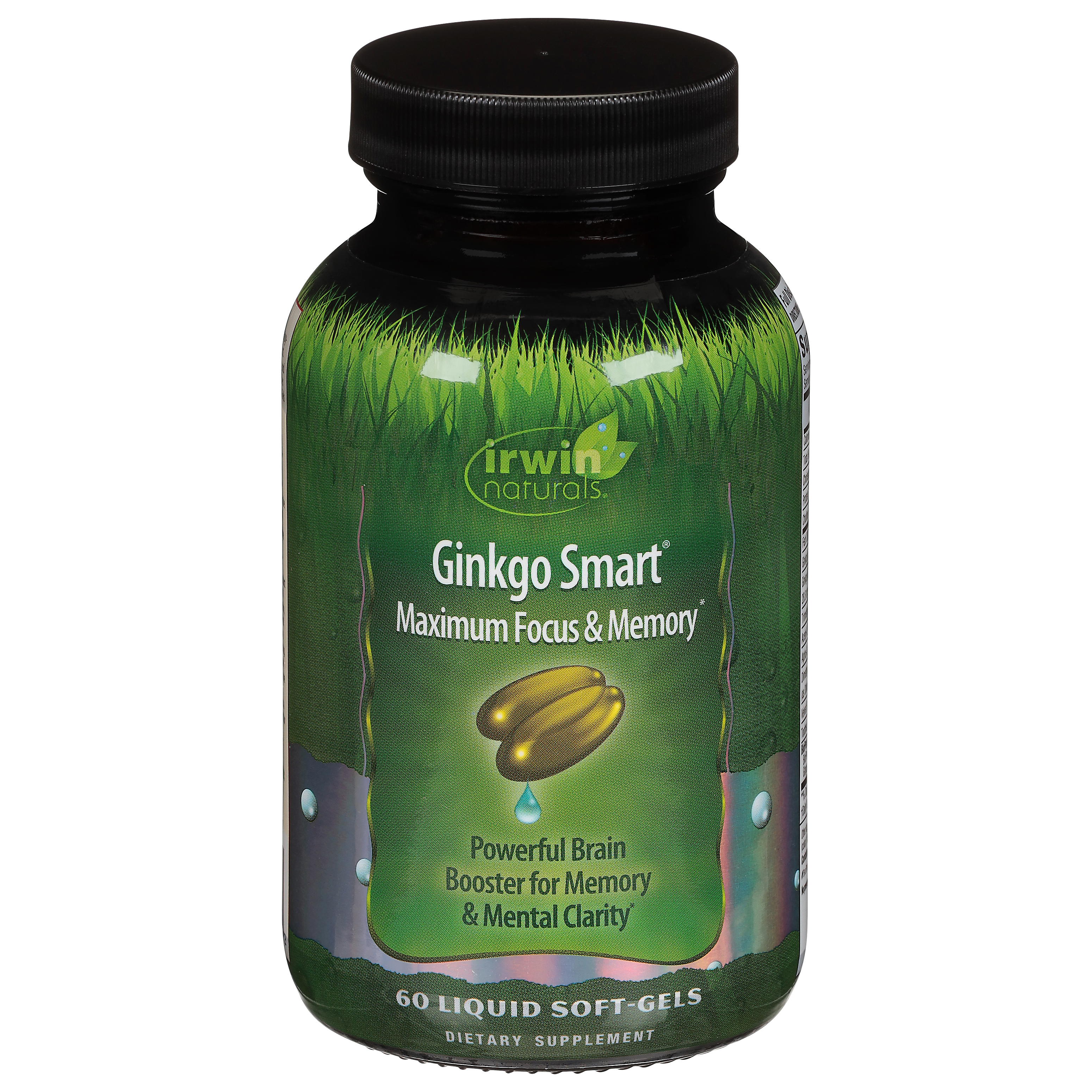 Irwin Naturals Liquid Soft-Gels Ginkgo Smart 60 Soft-Gels