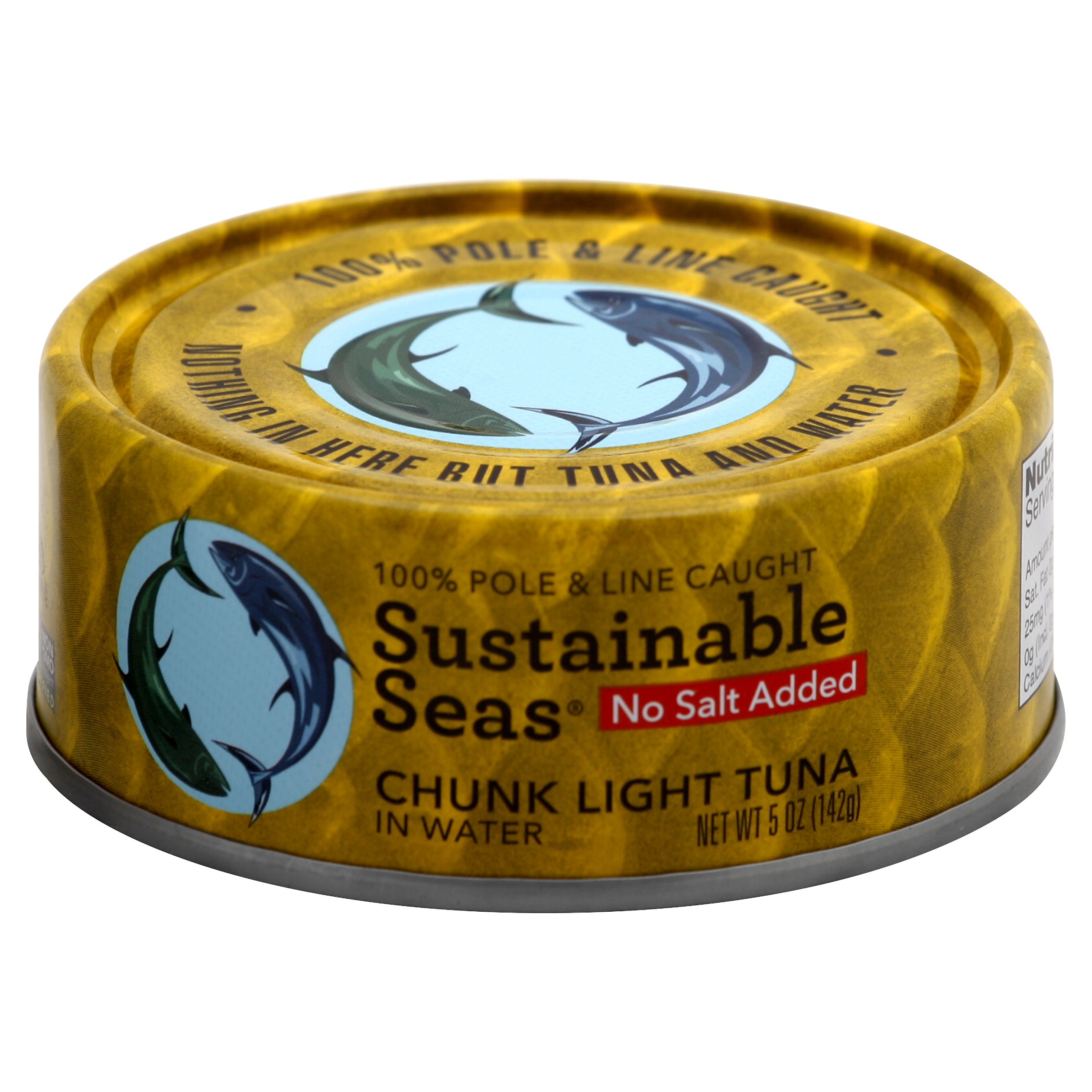 Sustainable Seas Chunky Light Tuna, No Salt