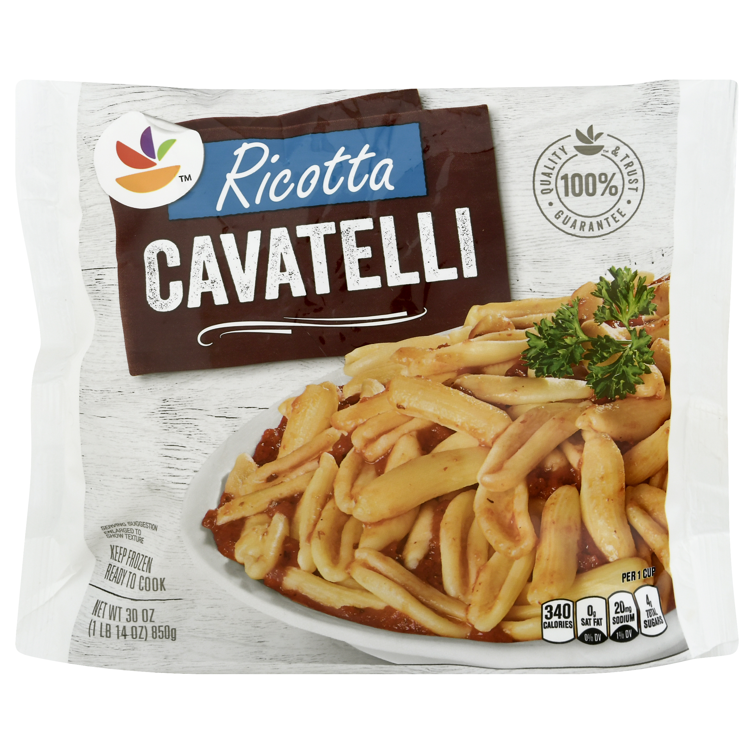 Stop & Shop Ricotta Cavatelli 30 Oz BAG