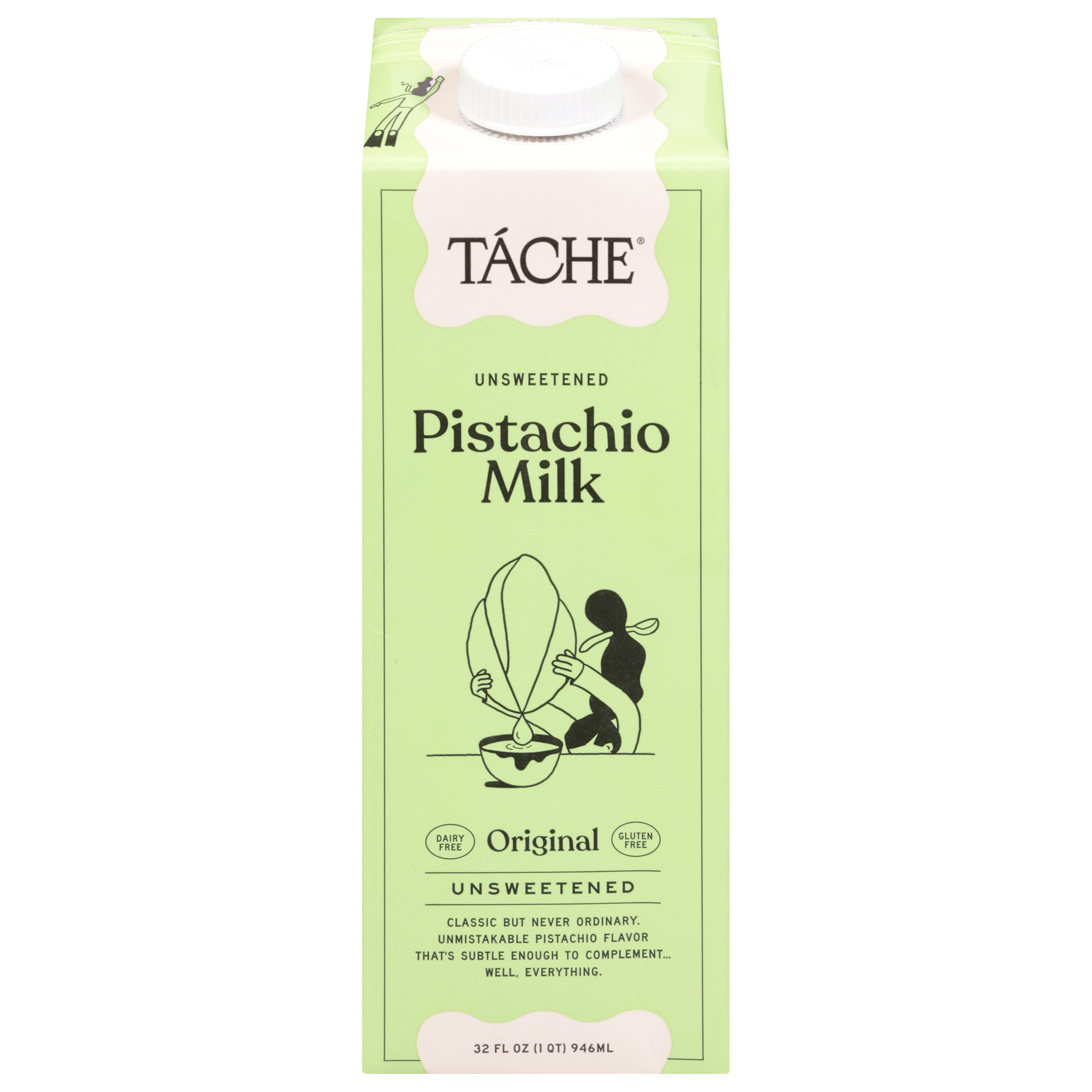 Tache Unsweetened Original Pistachio Milk