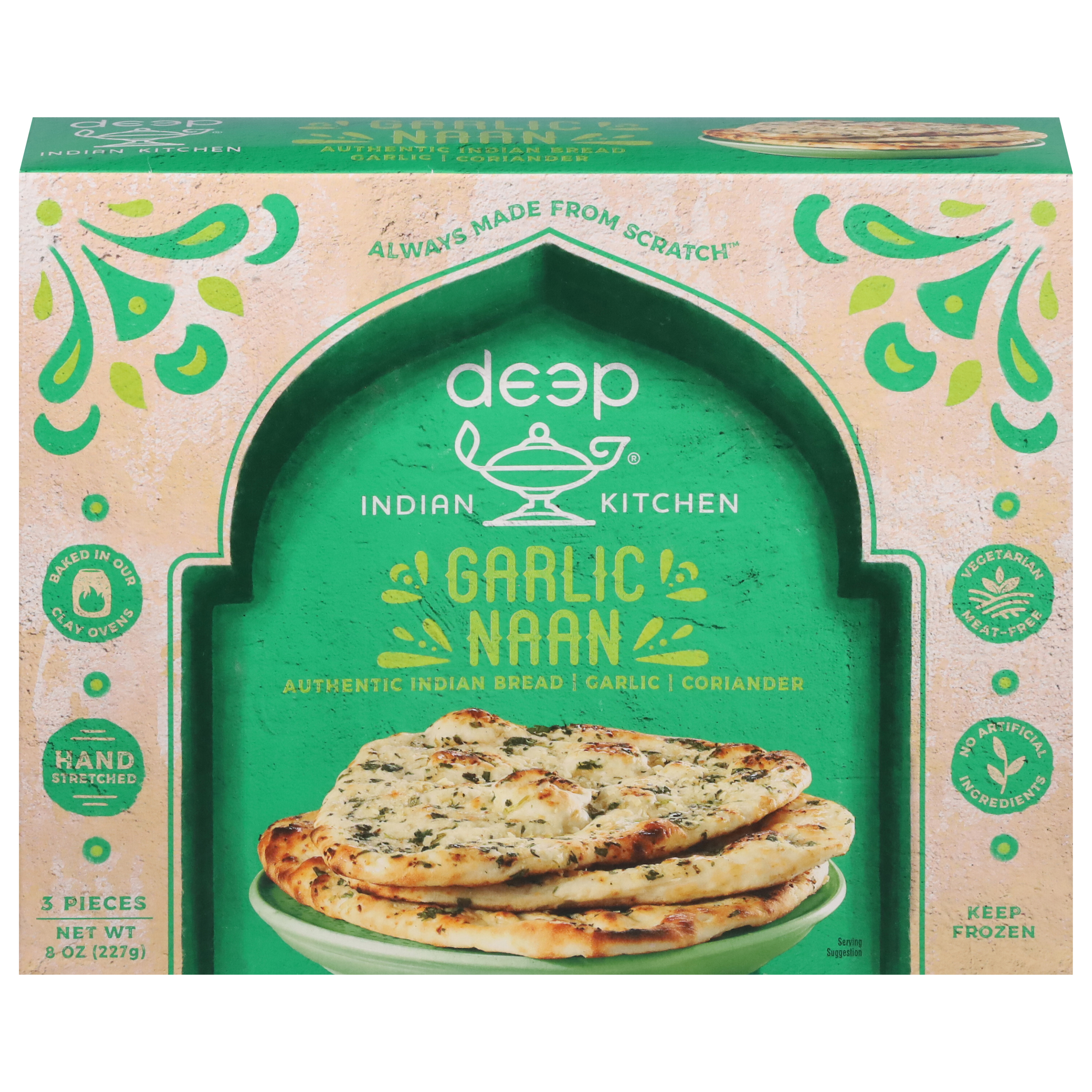 Deep Indian Kitchen Garlic Naan