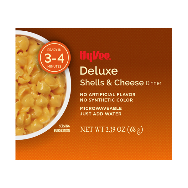 HyVee Deluxe Shells & Cheese Dinner 2.39 oz