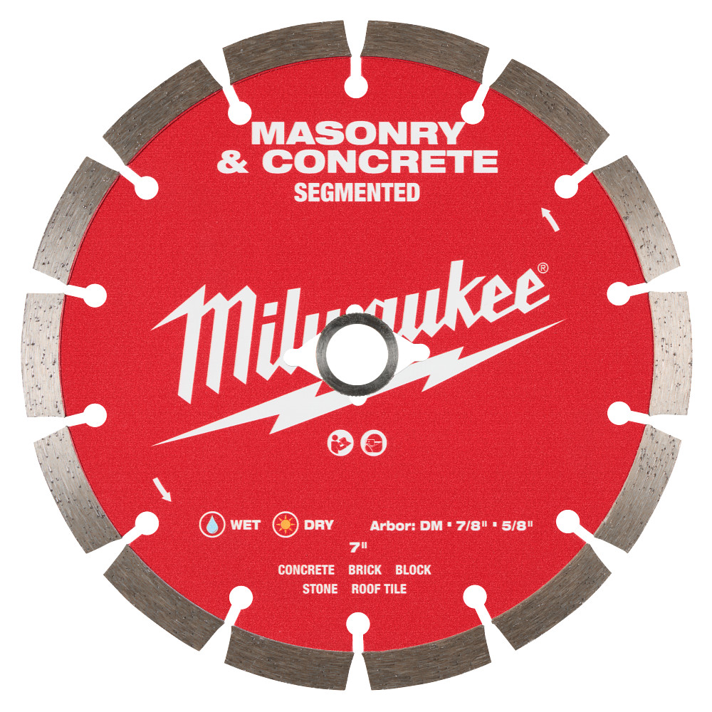 7" Segmented Masonry & Concrete Diamond Blade