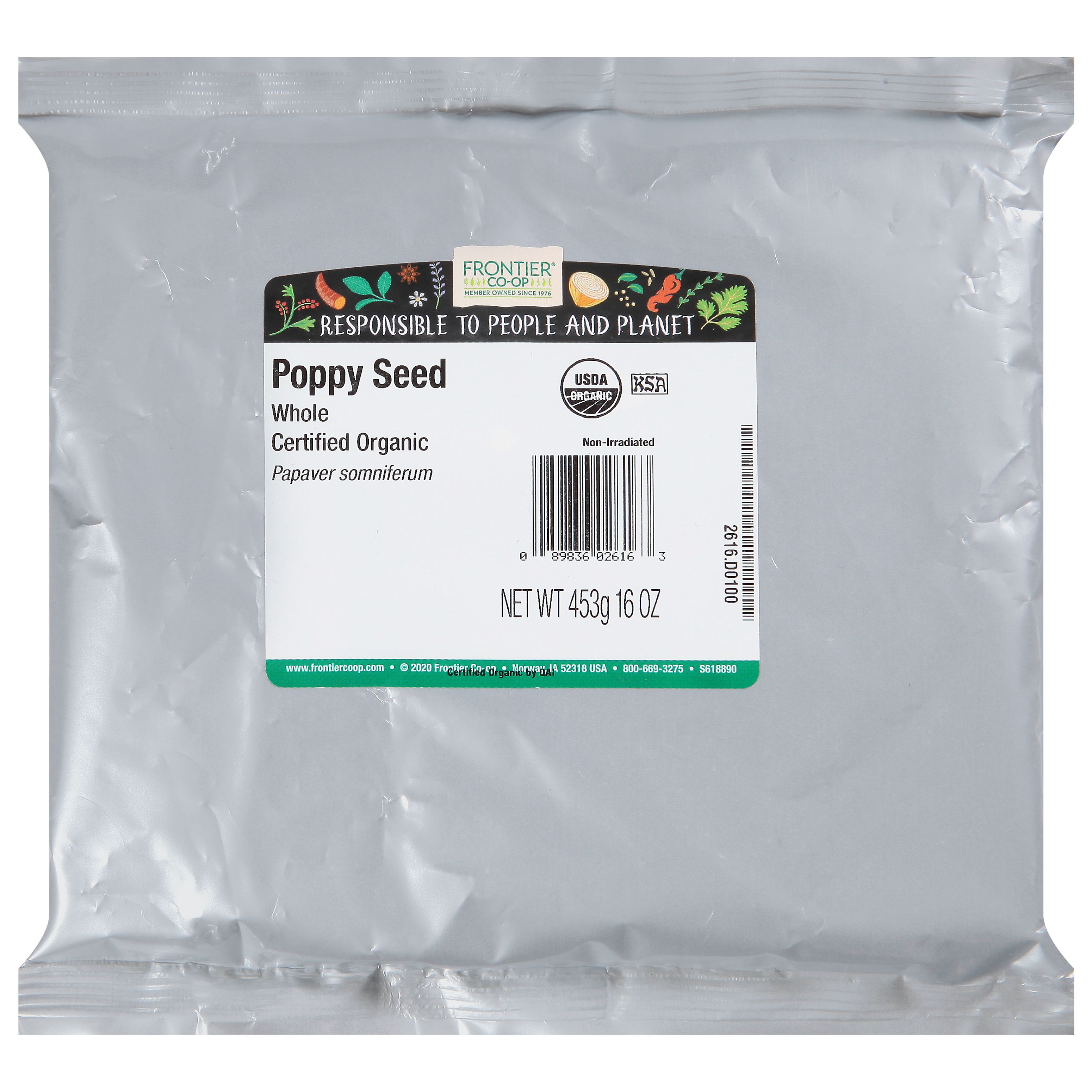 Frontier Co-op Whole Poppy Seed