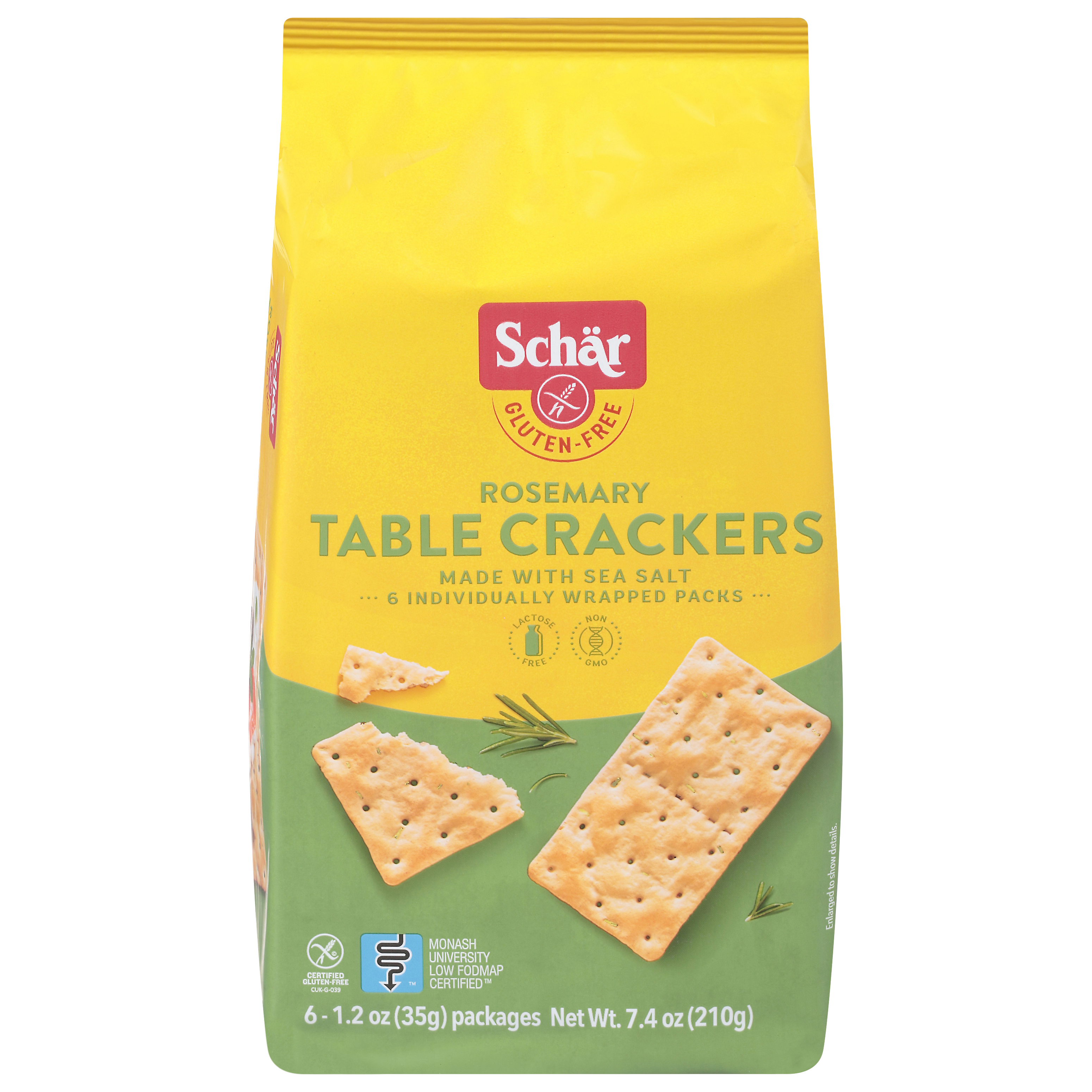 Schar Gluten-Free Rosemary Table Crackers