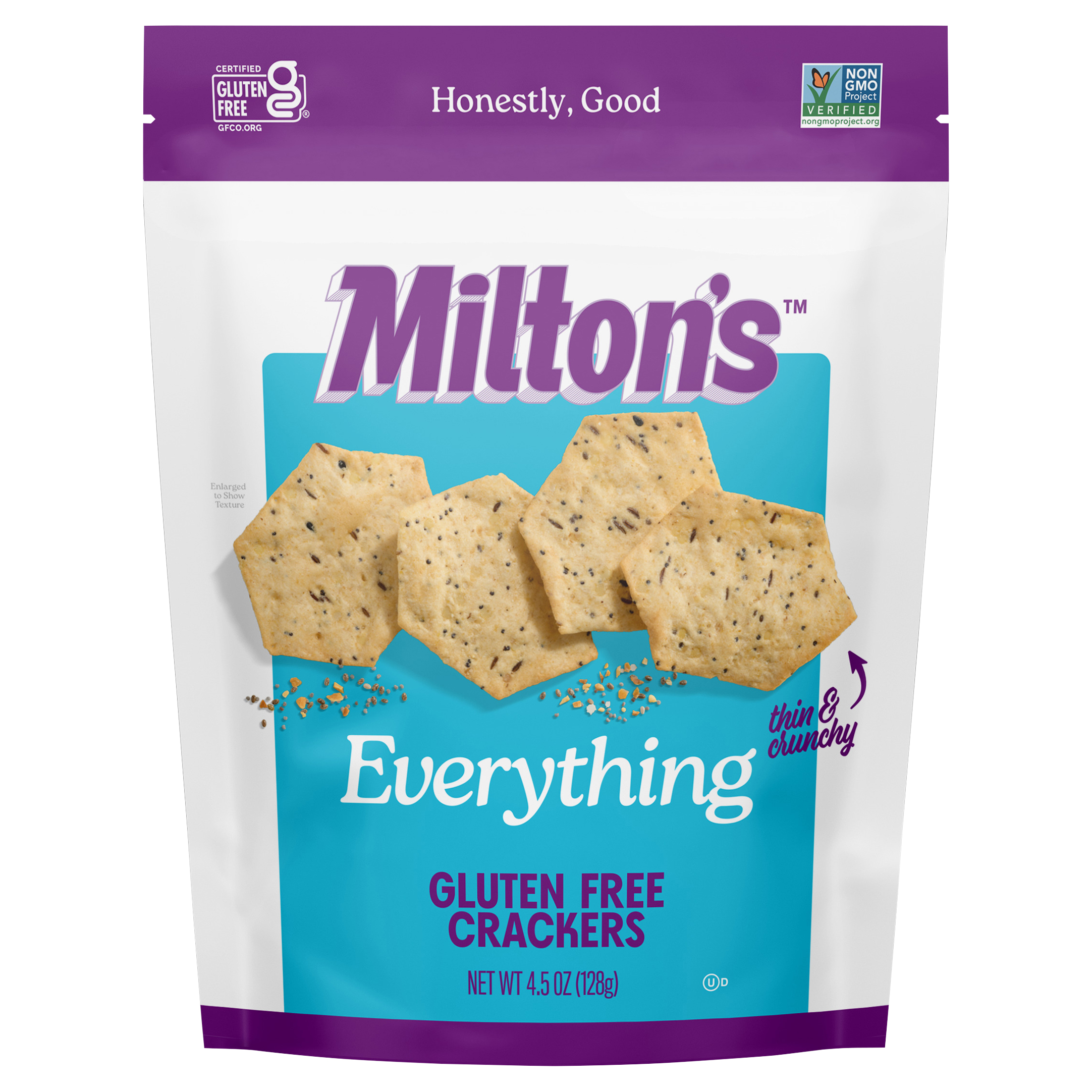 Milton's Gluten Free Crackers - Everything,