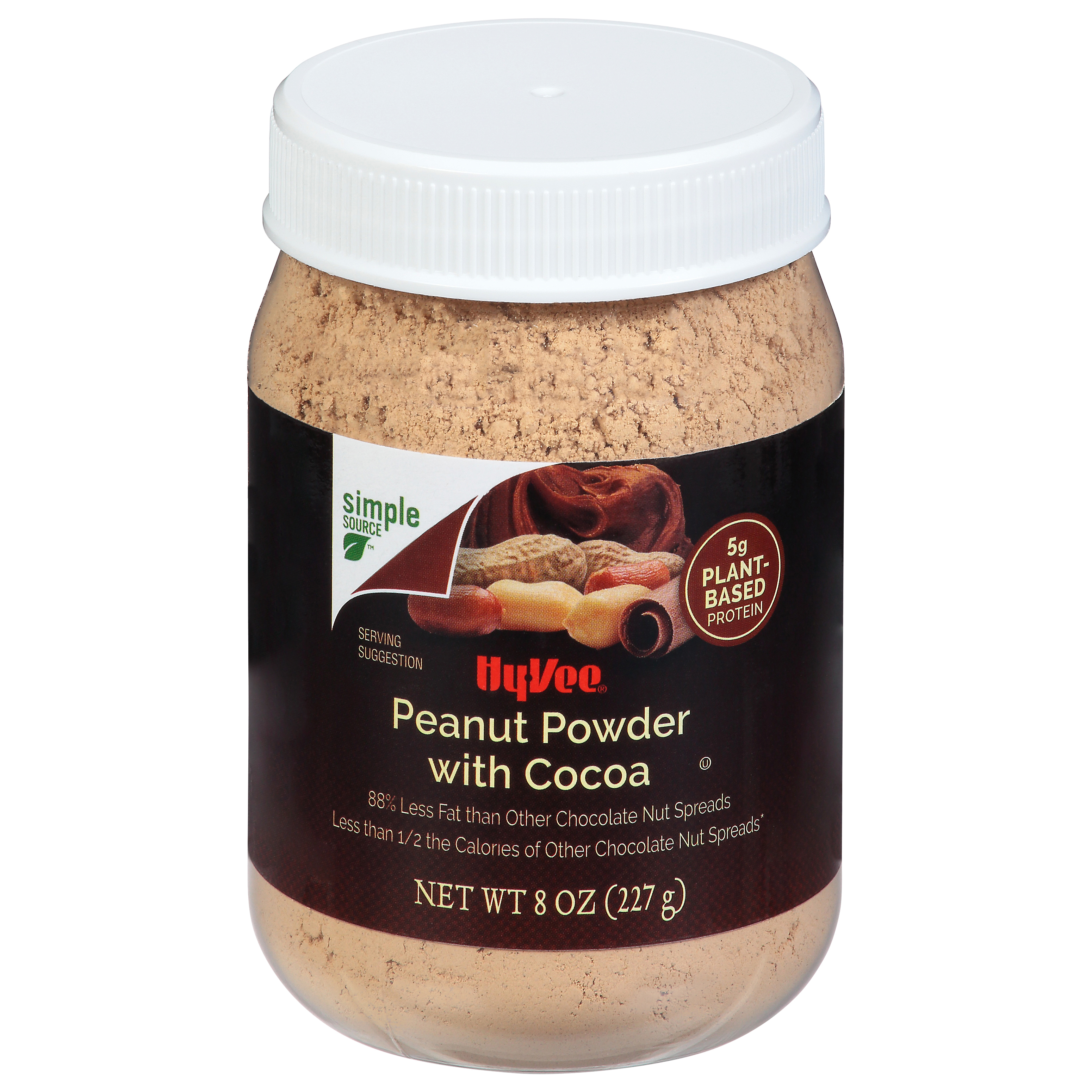 HyVee Peanut Powder with Cocoa 8 oz