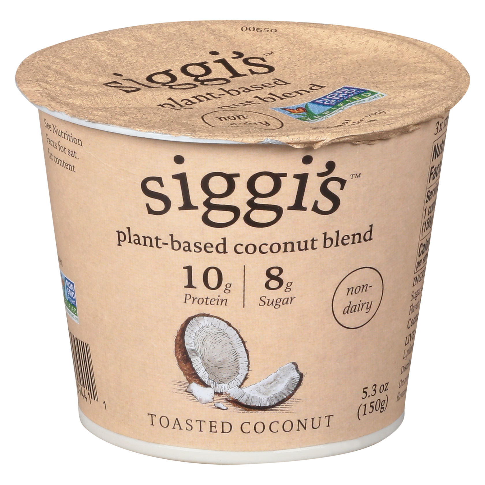 Siggi's Plant-Based Toasted Coconut Coconut Blend