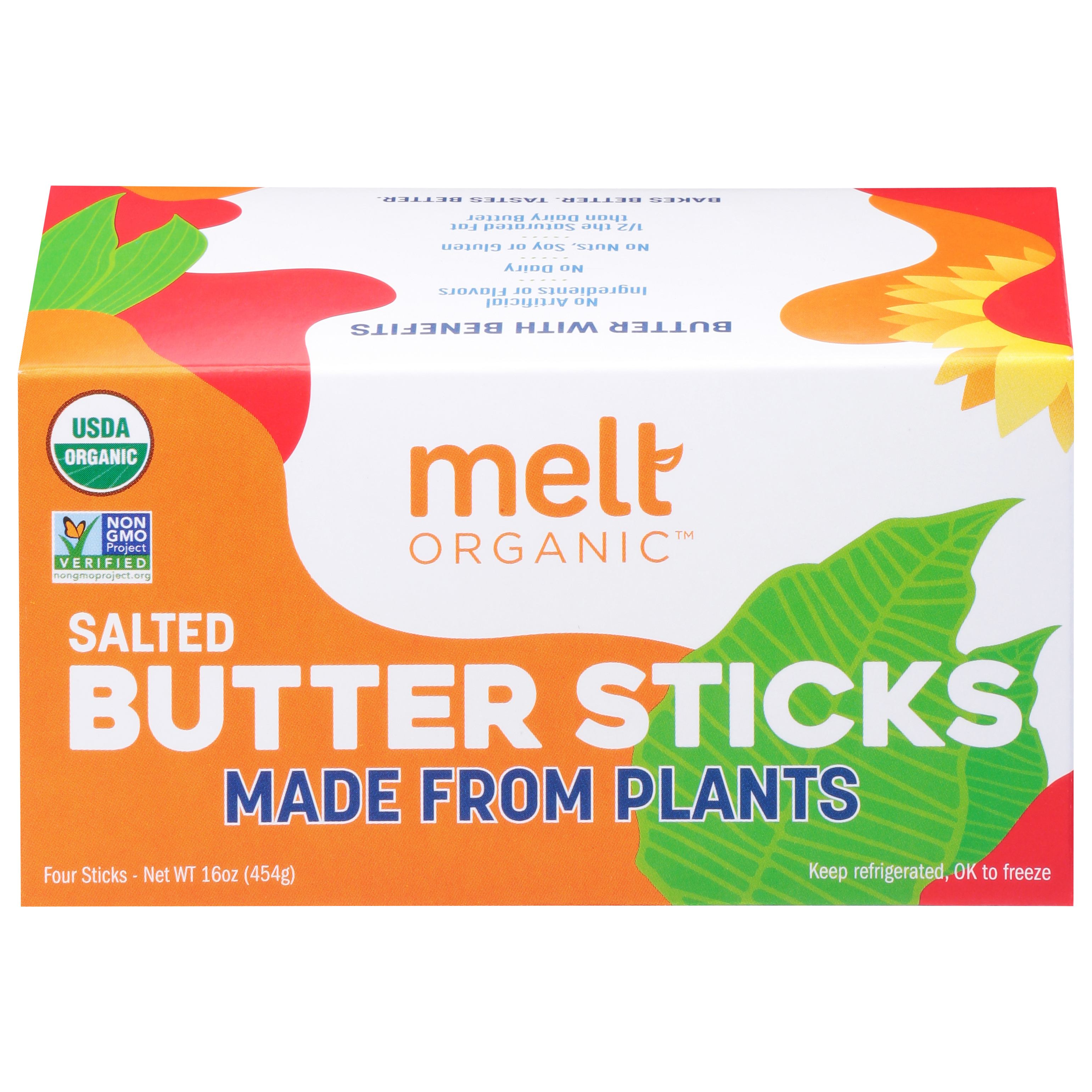 Melt Organic Salted Salted Butter Sticks