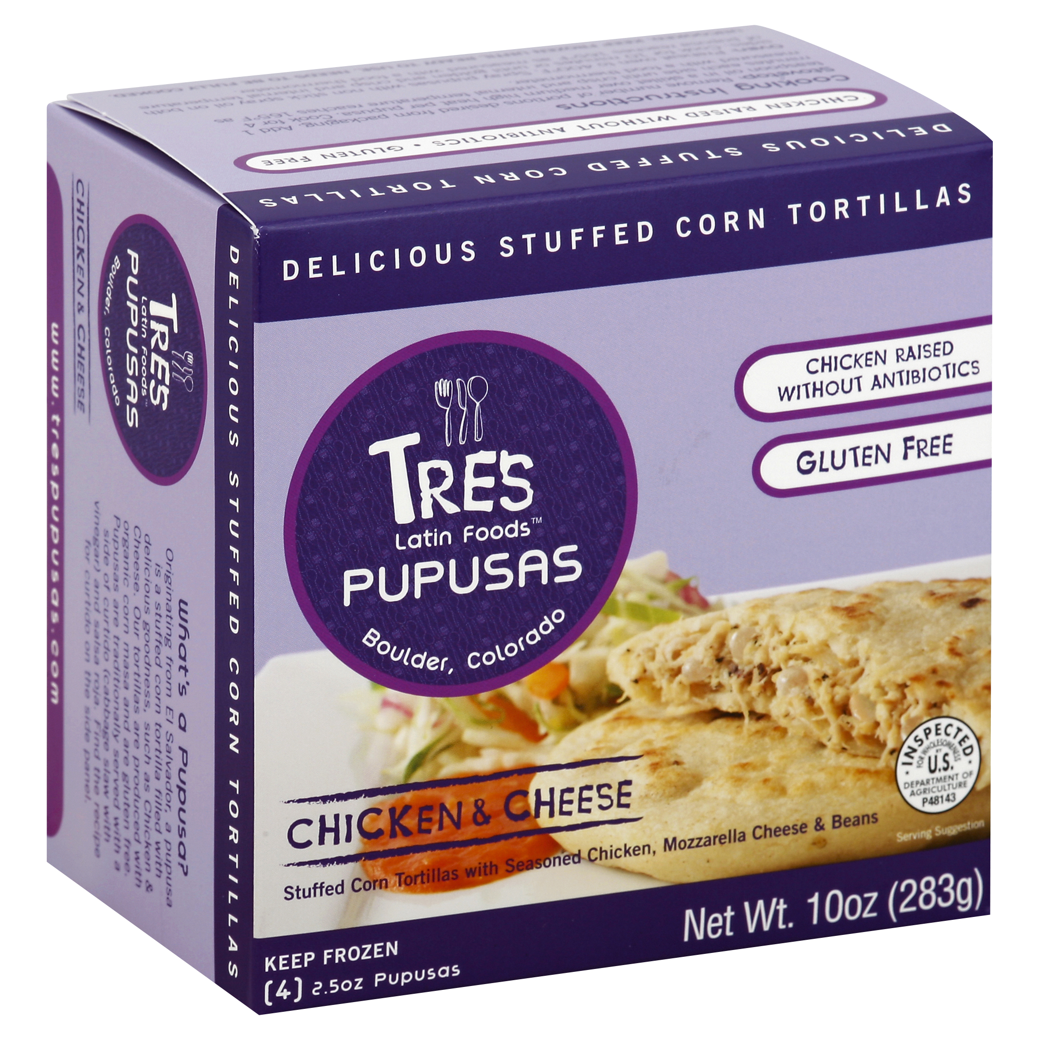 Tres Latin Foods Pupusas