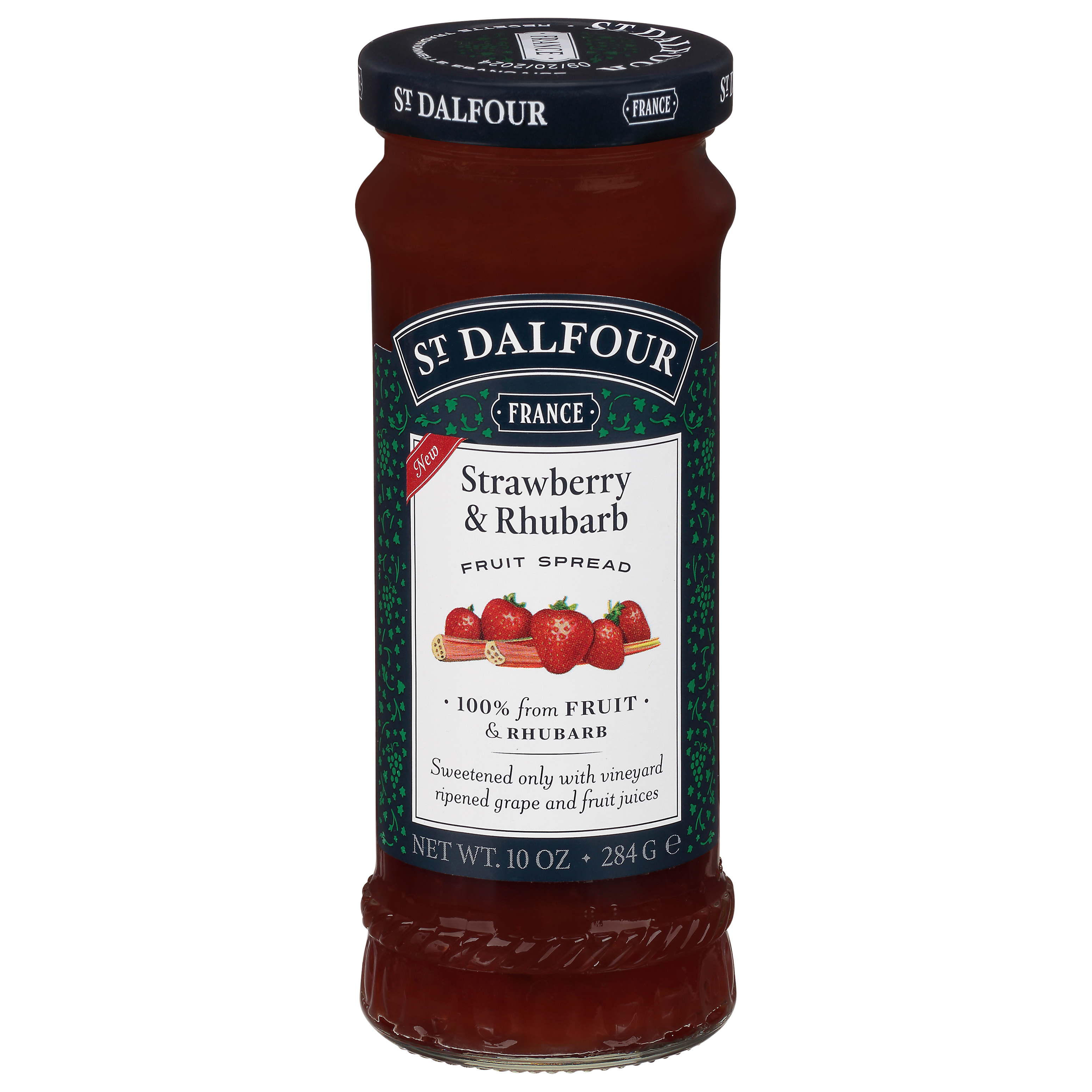 St Dalfour Strawberry & Rhubarb Fruit Spread