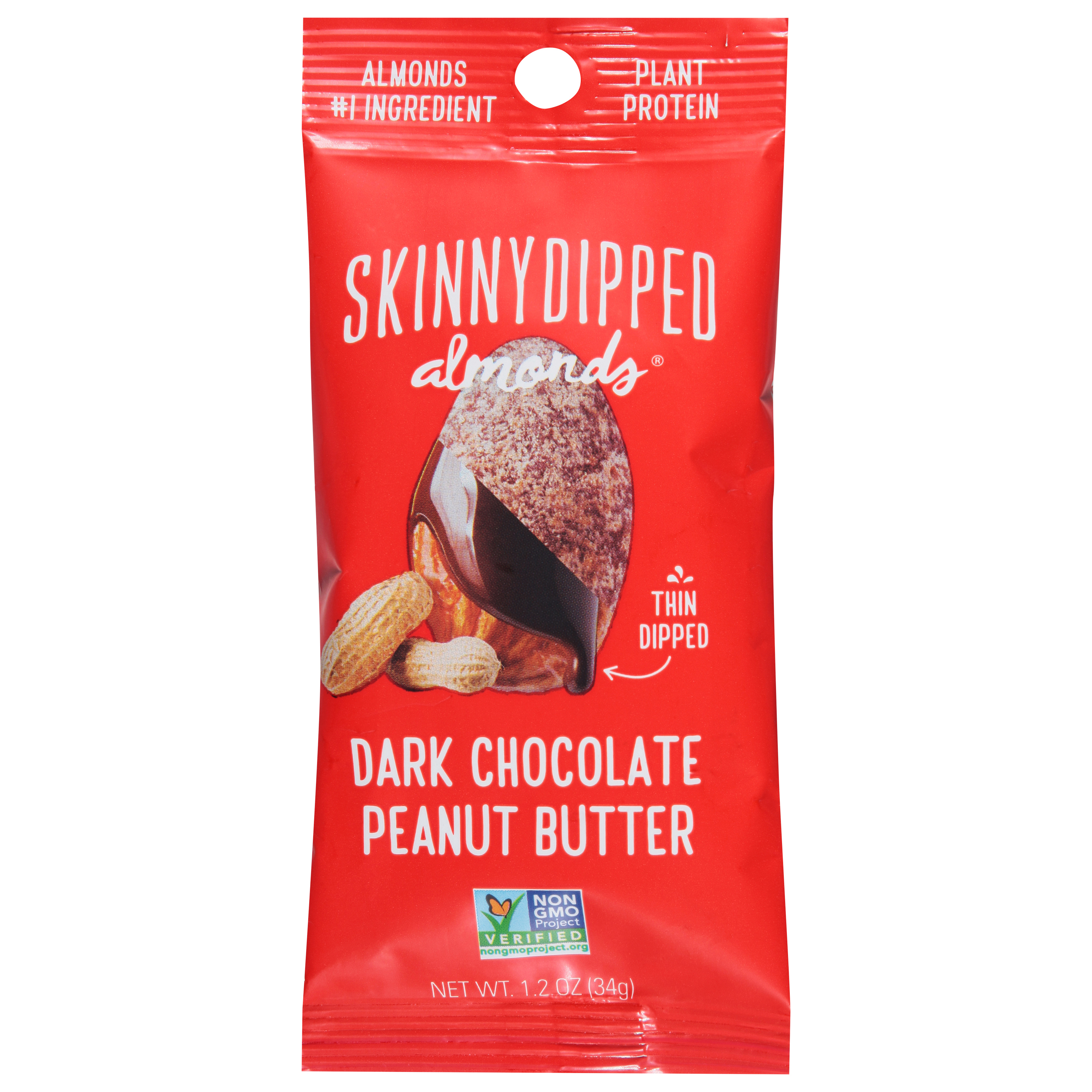 SkinnyDipped Dark Chocolate Peanut Butter Almonds