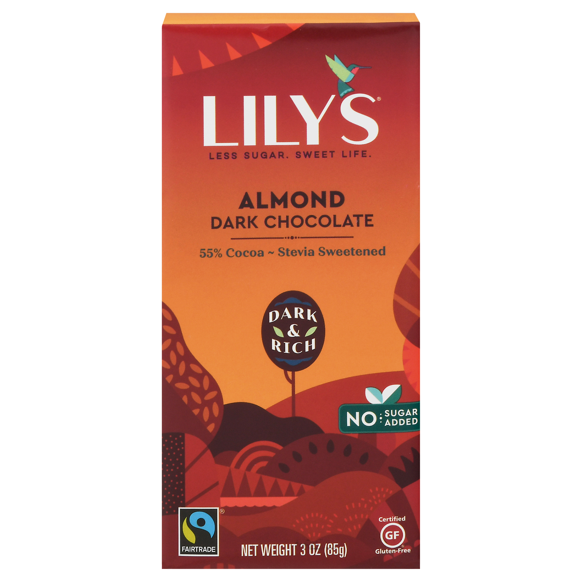 Lily's 55% Cocoa Almond Dark Chocolate