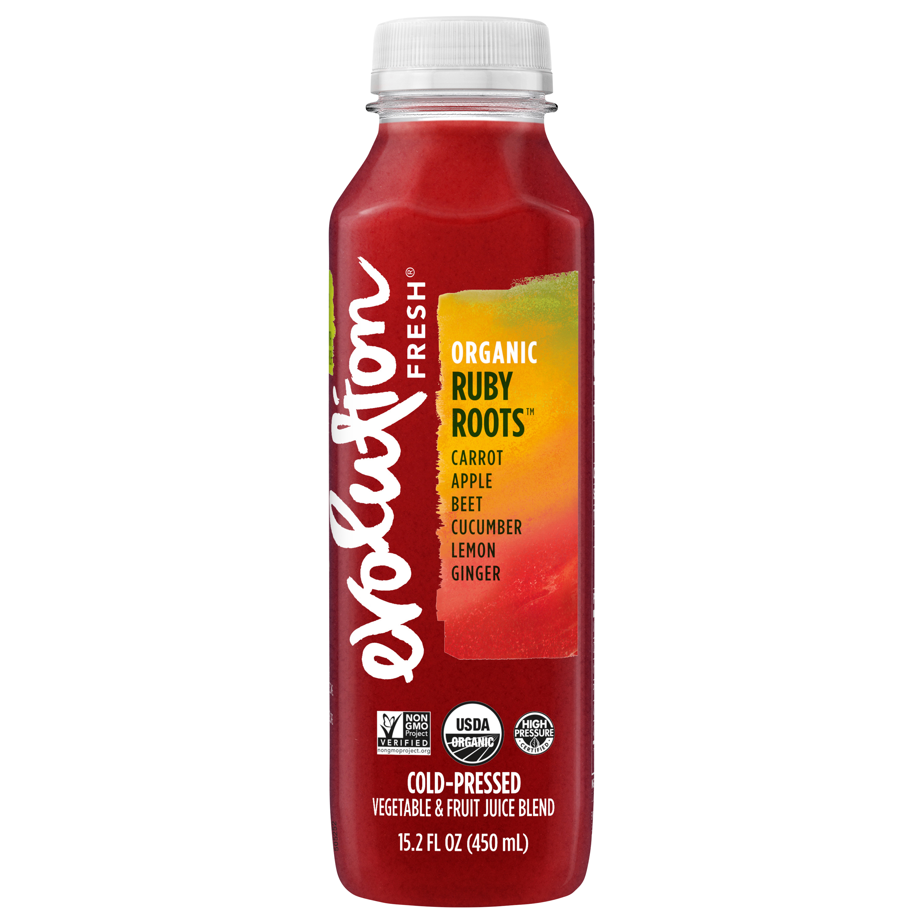 Evolution Fresh® Organic Ruby Roots Cold-Pressed Vegetable & Fruit Juice Blend 15.2 oz.